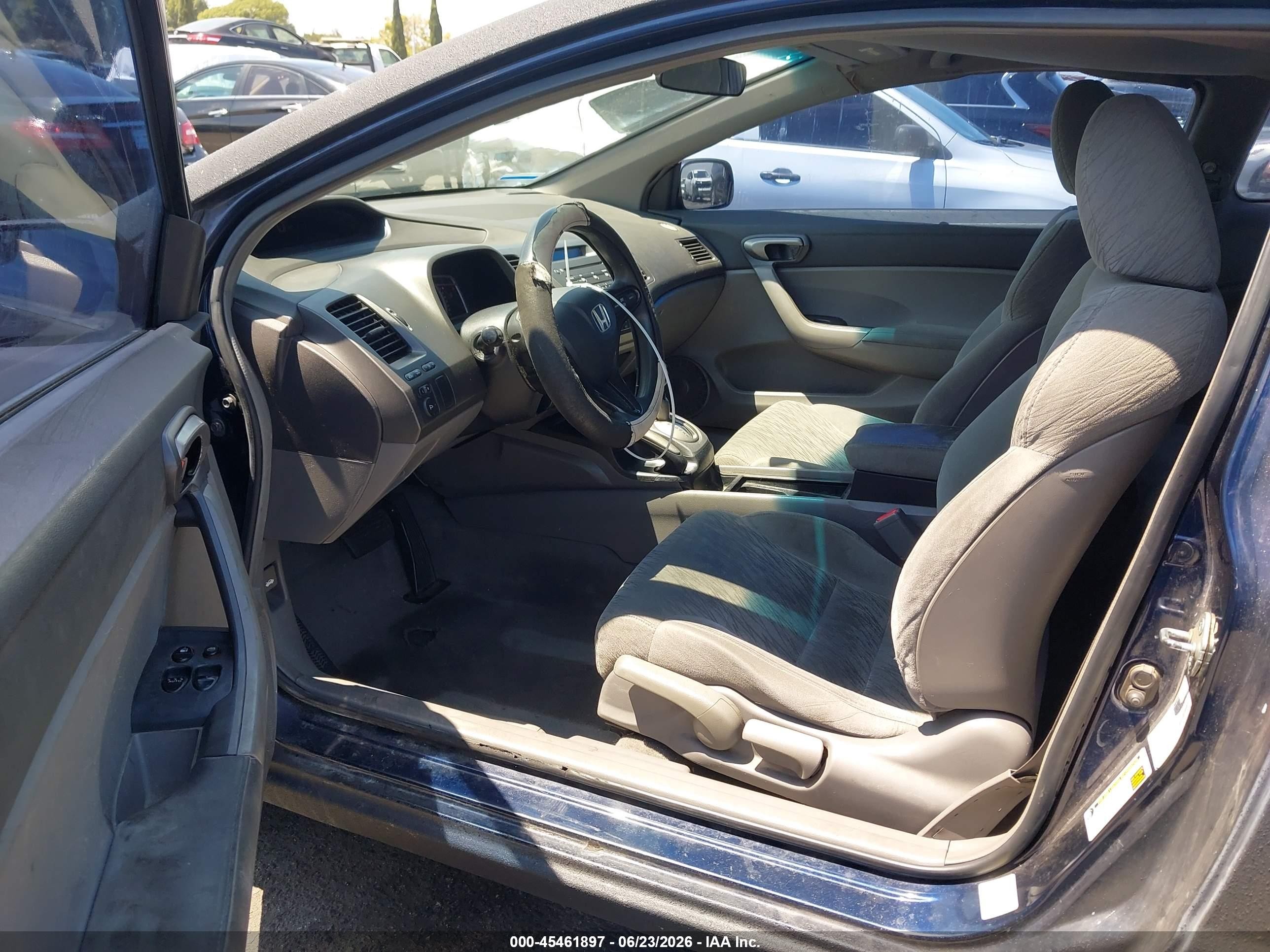 2007 Honda Civic VIN 2HGFG12637H575083 IAAI salvage auction — Normal Wear, Clear - Dealer Only (California), sold $350 on 2026-07-09 (photo 5)