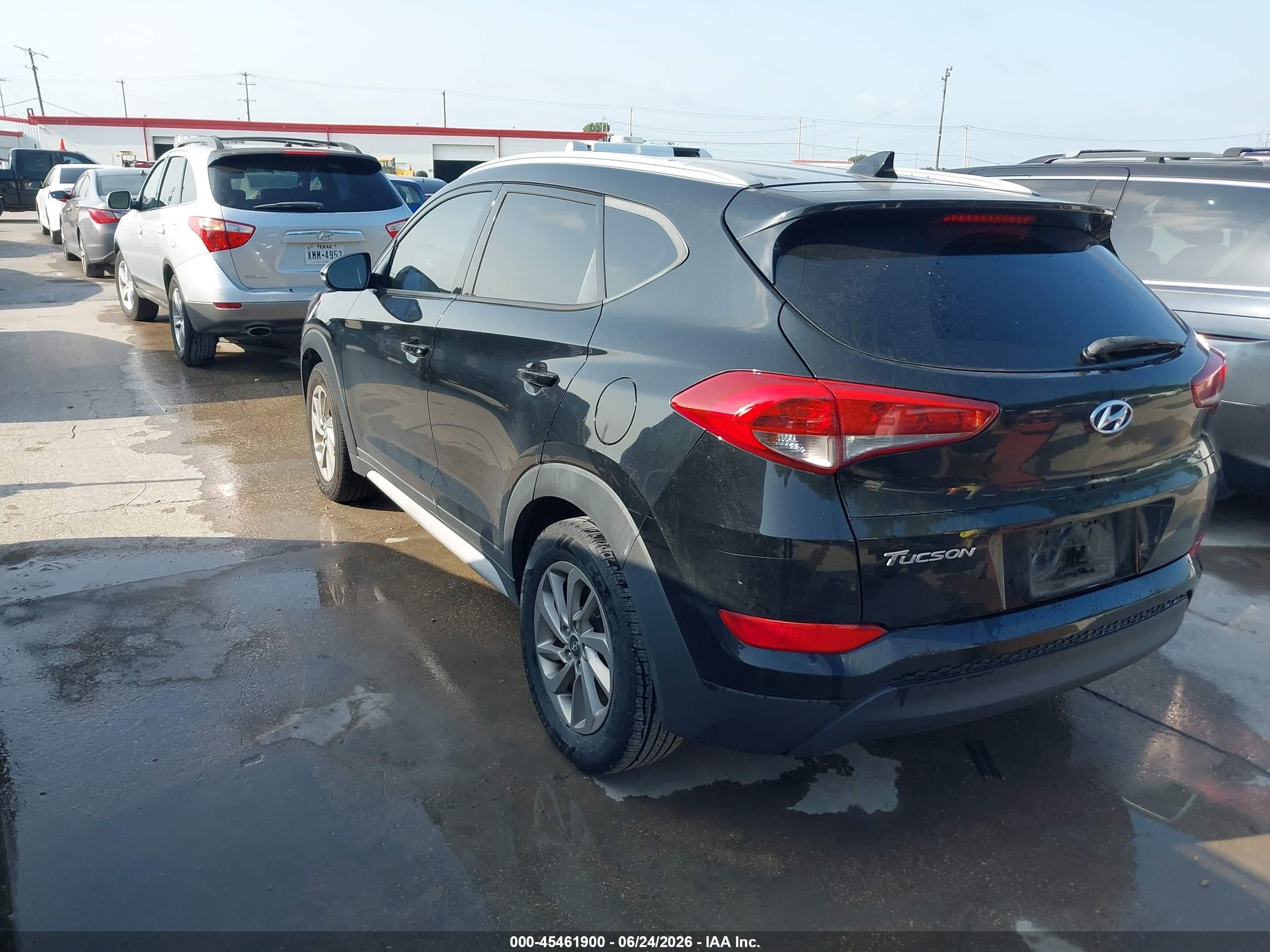 2017 Hyundai Tucson VIN KM8J33A44HU539249 IAAI salvage auction — Normal Wear, Original (Texas), sold $6,700 on 2026-09-08 (photo 3)
