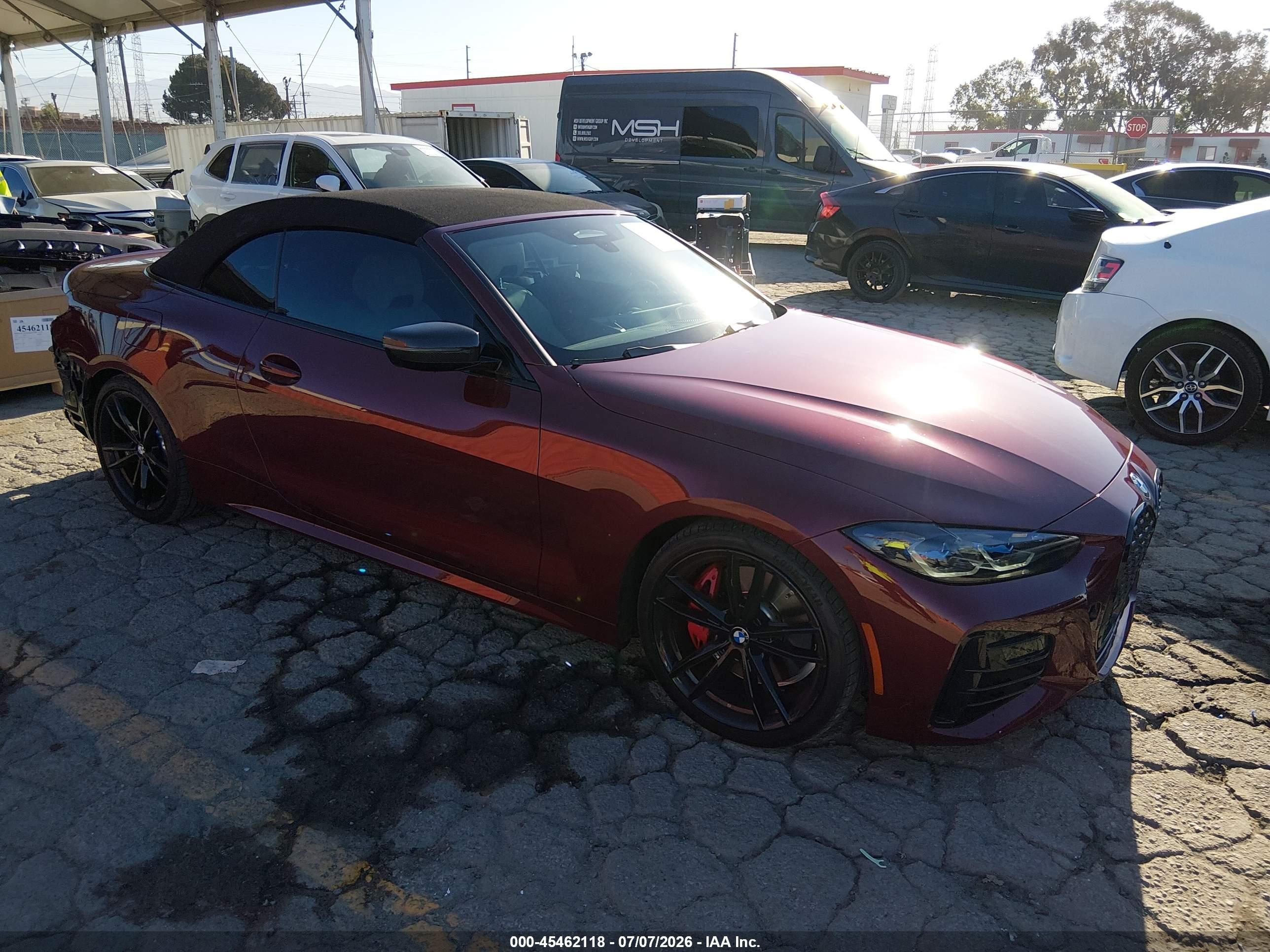 2024 BMW M440i VIN WBA53AT07RCN63618 — IAAI salvage auction photo
