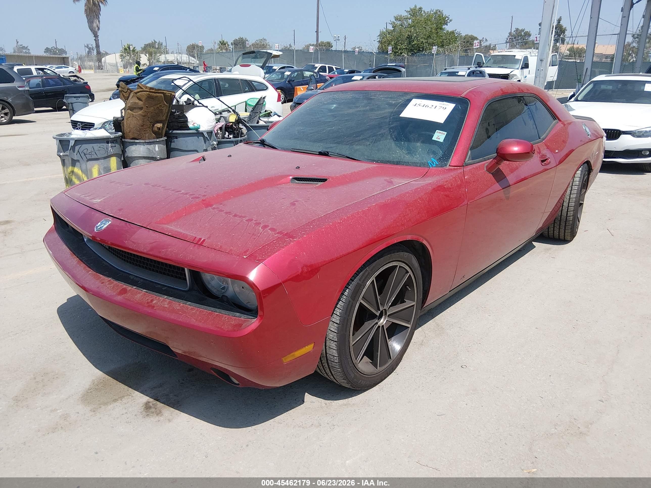 2010 Dodge Challenger VIN 2B3CJ4DV1AH109377 IAAI salvage auction — Rear End, Salvage (California), sold $1,150 on 2026-07-11 (photo 2)