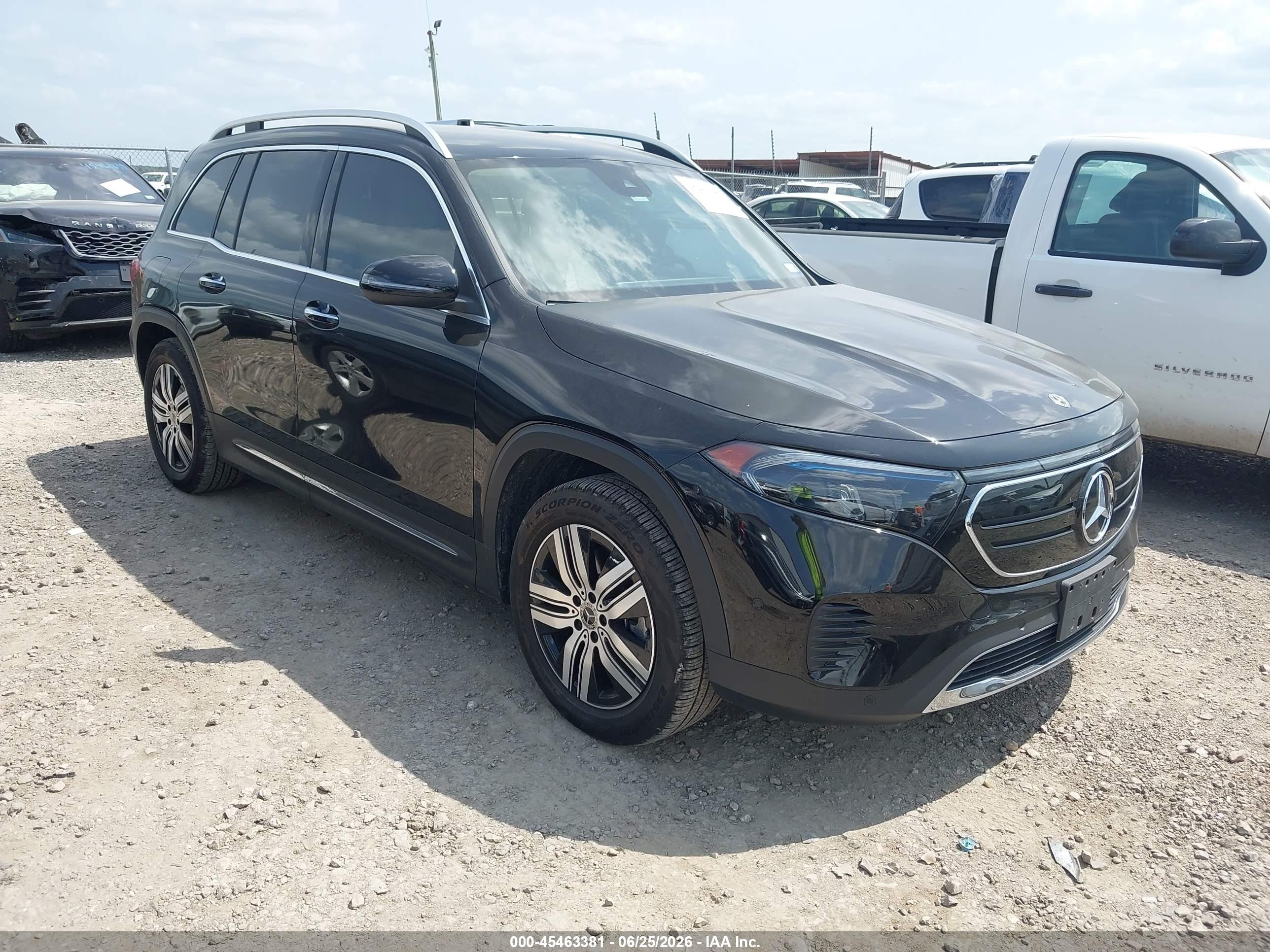 2023 Mercedes-Benz EQB VIN W1N9M0CB8PN043242 — IAAI salvage auction photo