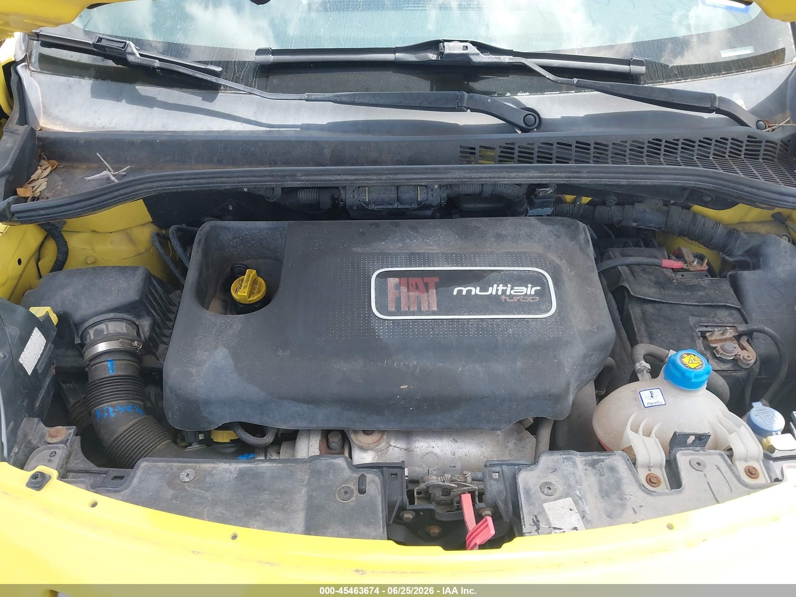 2014 Fiat 500l VIN ZFBCFADH6EZ018851 IAAI salvage auction — Mechanical, Original (Texas), sold $175 on 2026-08-05 (photo 6)
