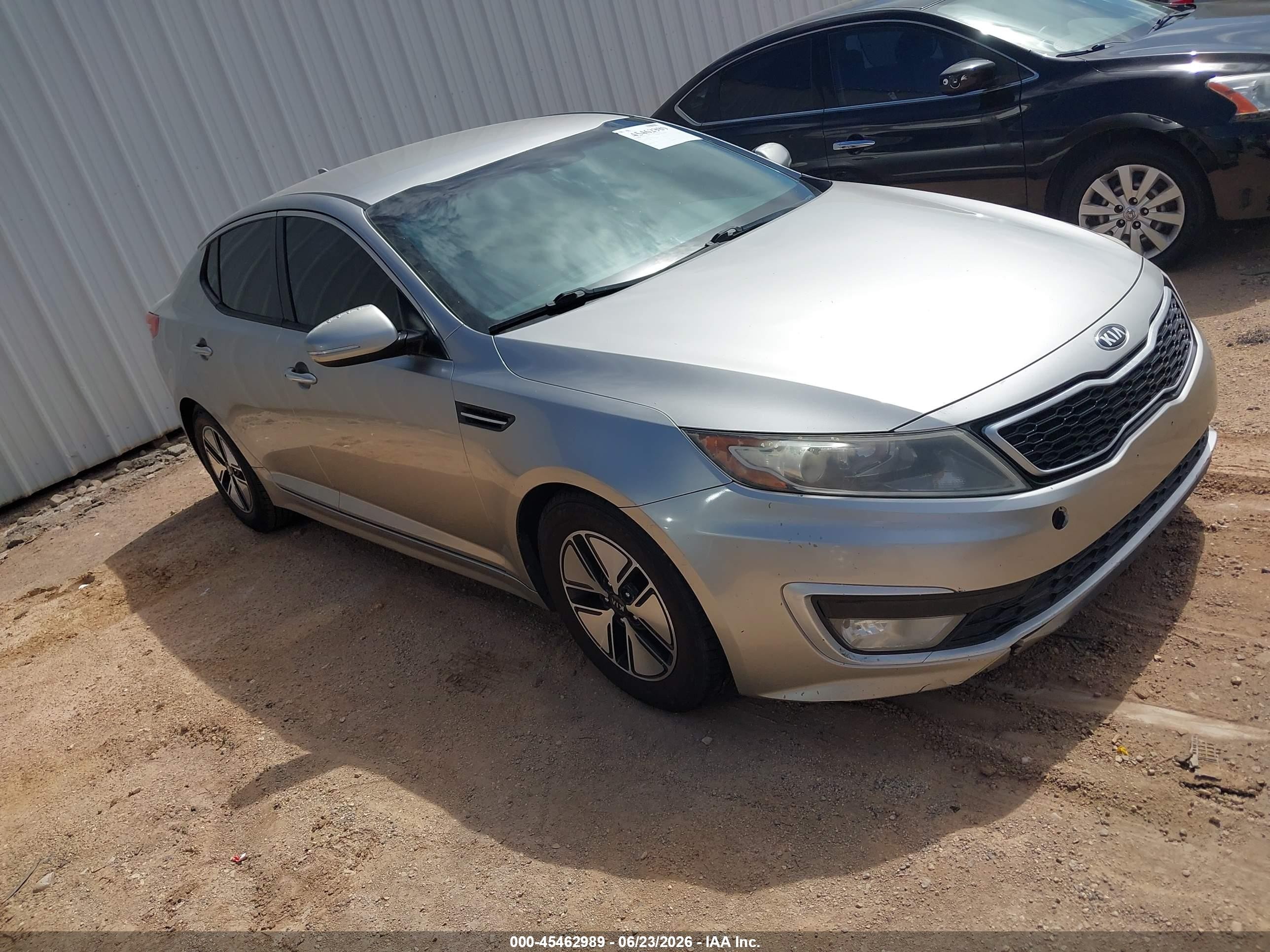 2012 Kia Optima Hybrid VIN KNAGM4AD1C5032746 IAAI salvage auction — Normal Wear, Clear-Dealer Only (Arizona), sold $750 on 2026-07-02 (photo 1)