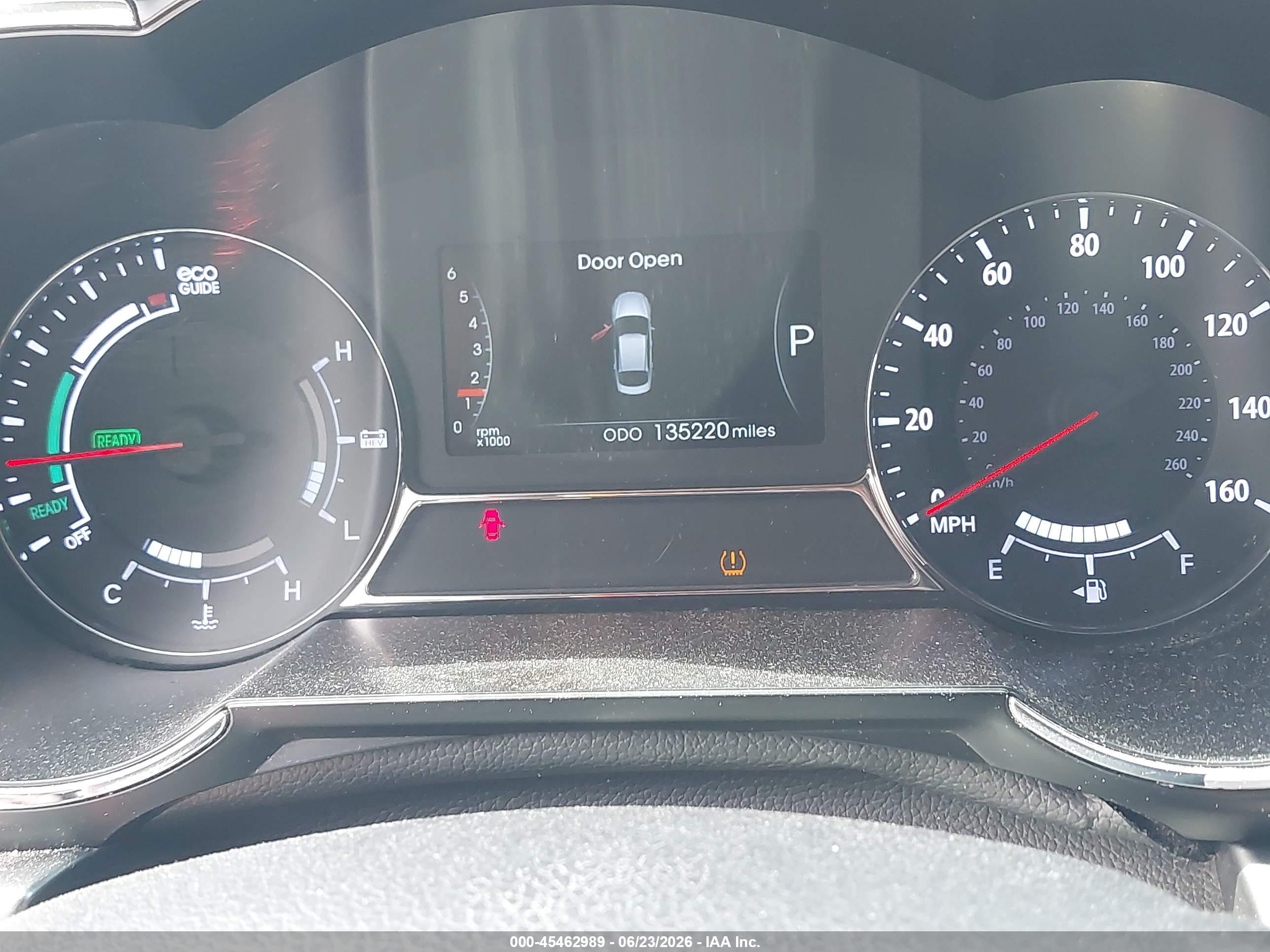 2012 Kia Optima Hybrid VIN KNAGM4AD1C5032746 IAAI salvage auction — Normal Wear, Clear-Dealer Only (Arizona), sold $750 on 2026-07-02 (photo 7)