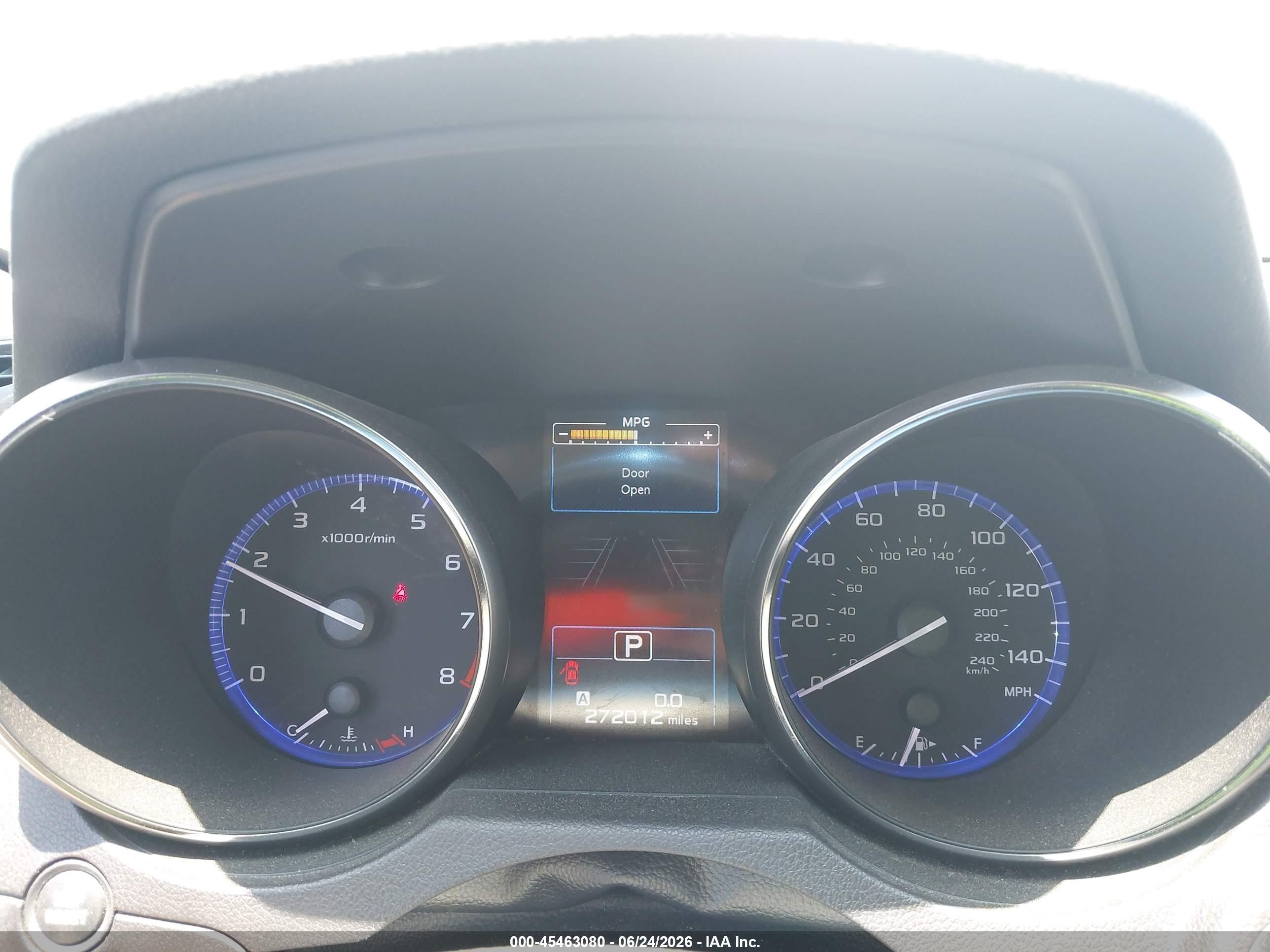 2016 Subaru Outback VIN 4S4BSANC4G3210424 IAAI salvage auction — Normal Wear, Clear - Dealer Only (California), sold $500 on 2026-07-09 (photo 7)