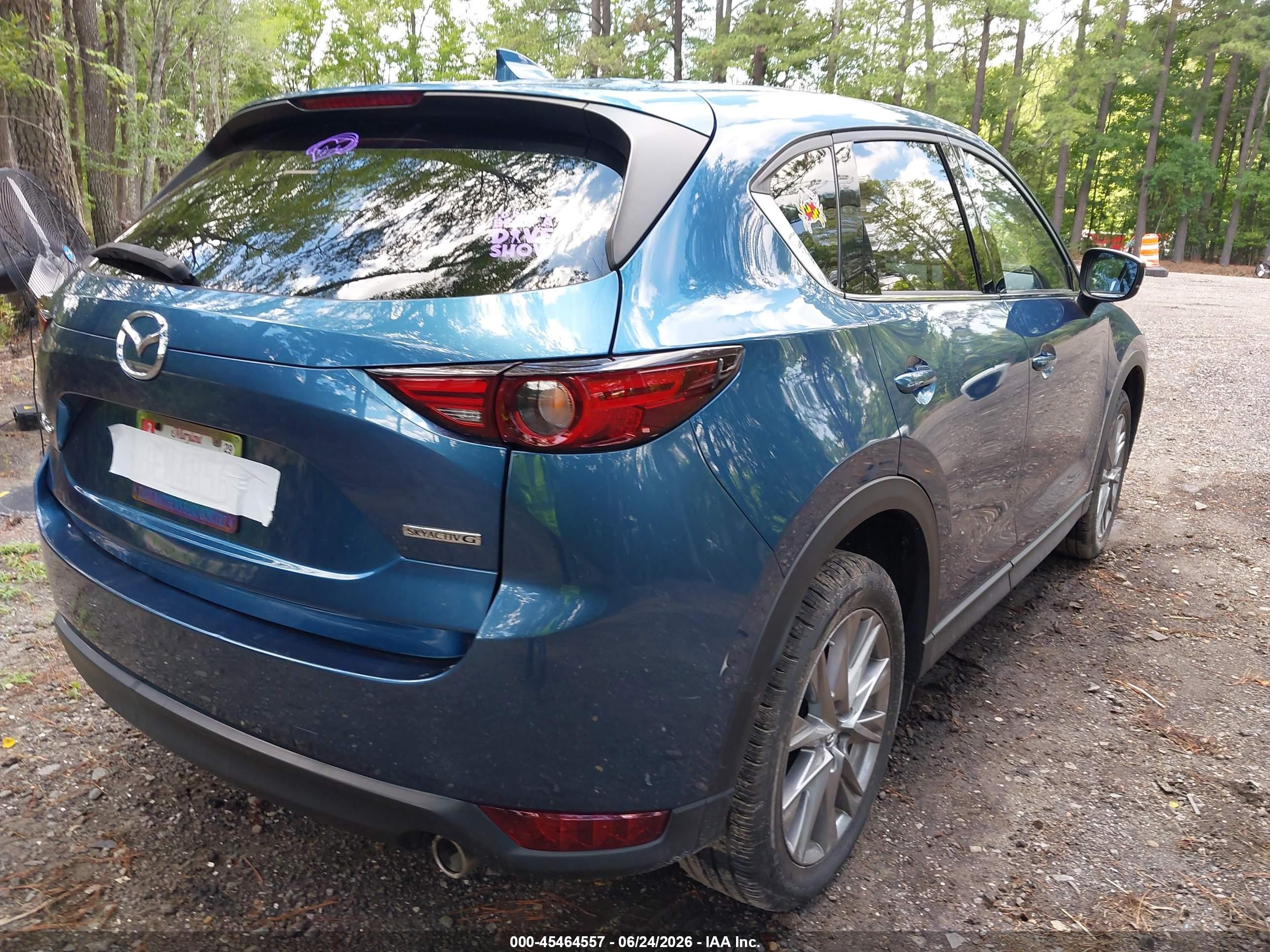 2020 Mazda Cx-5 VIN JM3KFADM4L0783703 IAAI salvage auction — Front End, Salvage - Greater Than 75% (Maryland), sold $7,300 on 2026-10-01 (photo 4)