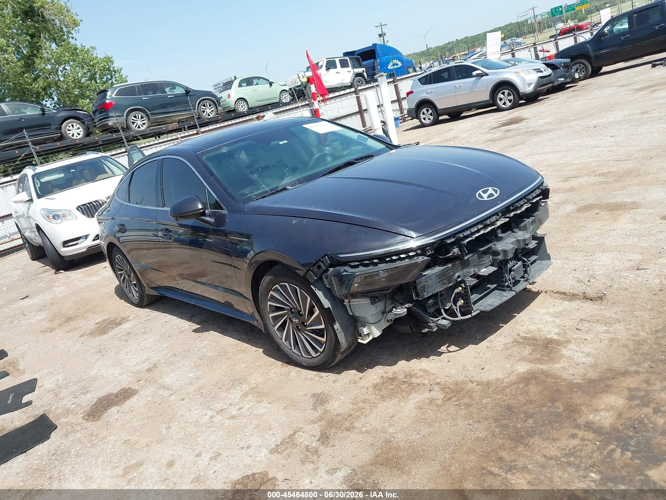 2024 Hyundai Sonata Hybrid VIN KMHL54JJ9RA094217 — IAAI salvage auction photo