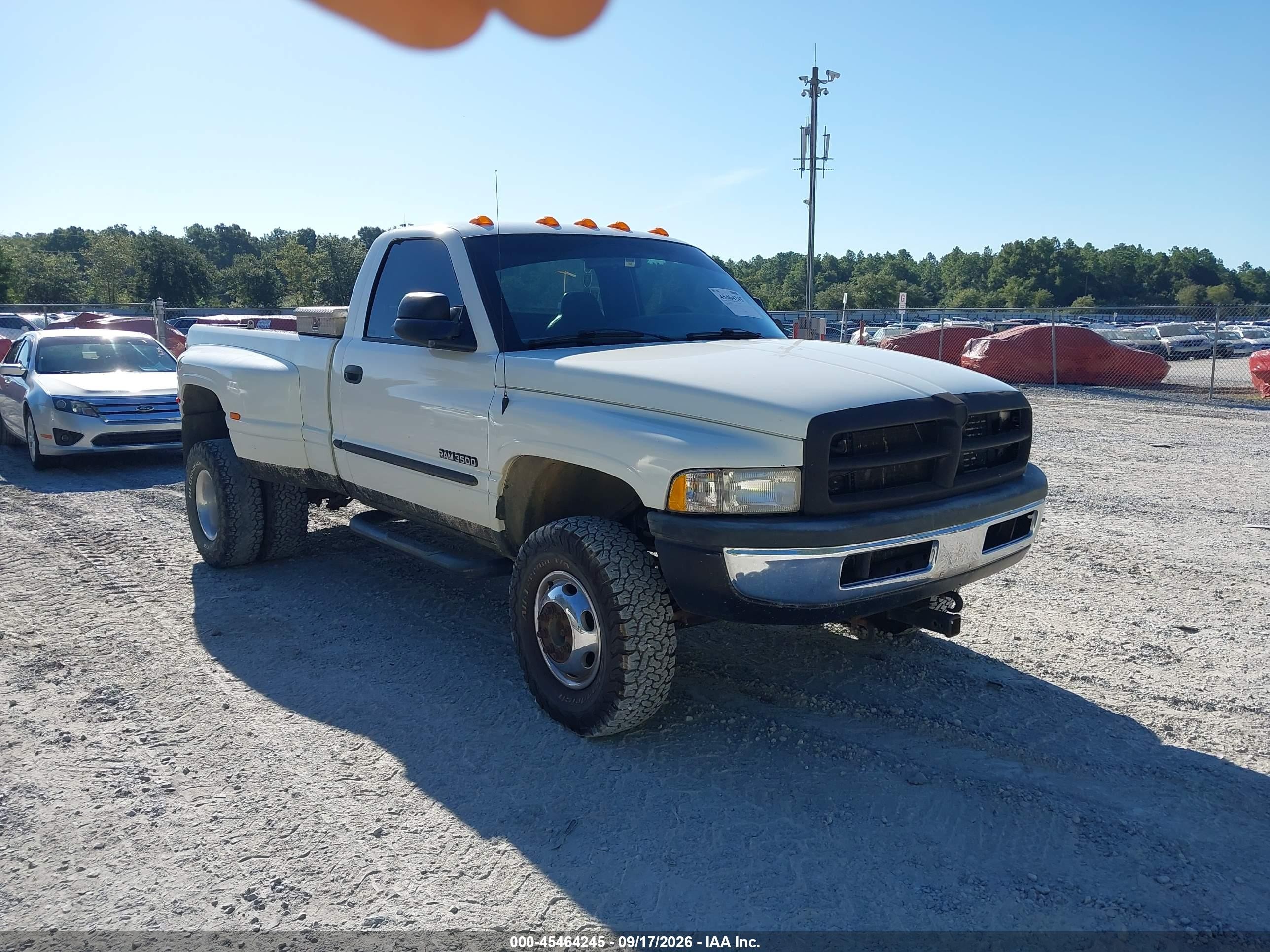 2001 Dodge Ram 3500 VIN 3B7MF36611M278773 — IAAI salvage auction photo