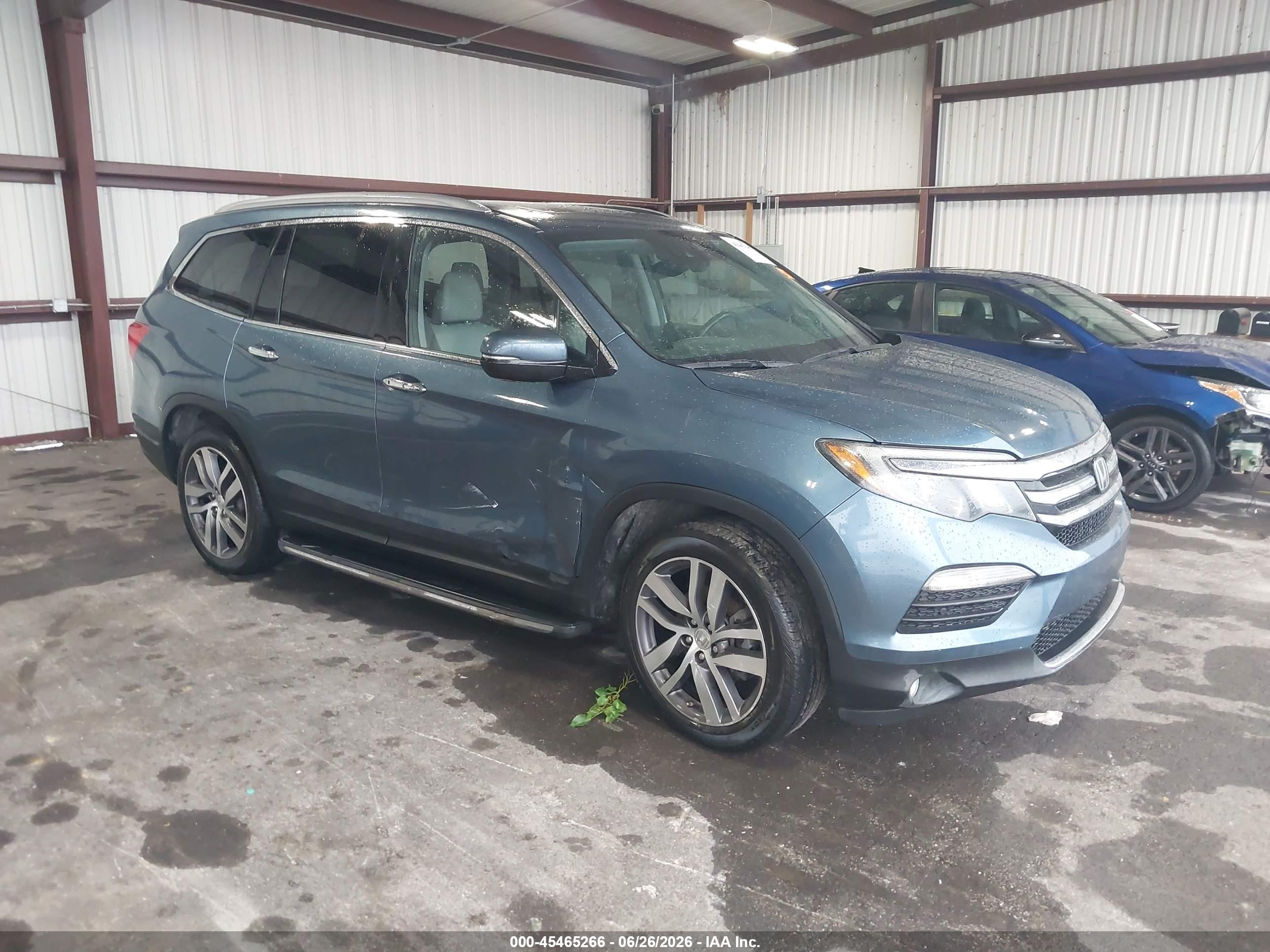 2016 Honda Pilot VIN 5FNYF6H0XGB116665 — IAAI salvage auction photo
