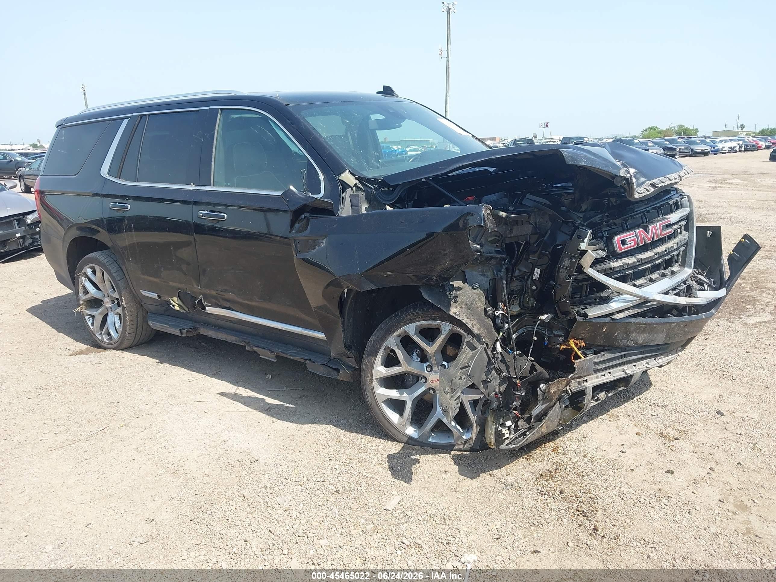 2021 GMC Yukon VIN 1GKS1BKD2MR249391 — IAAI salvage auction photo