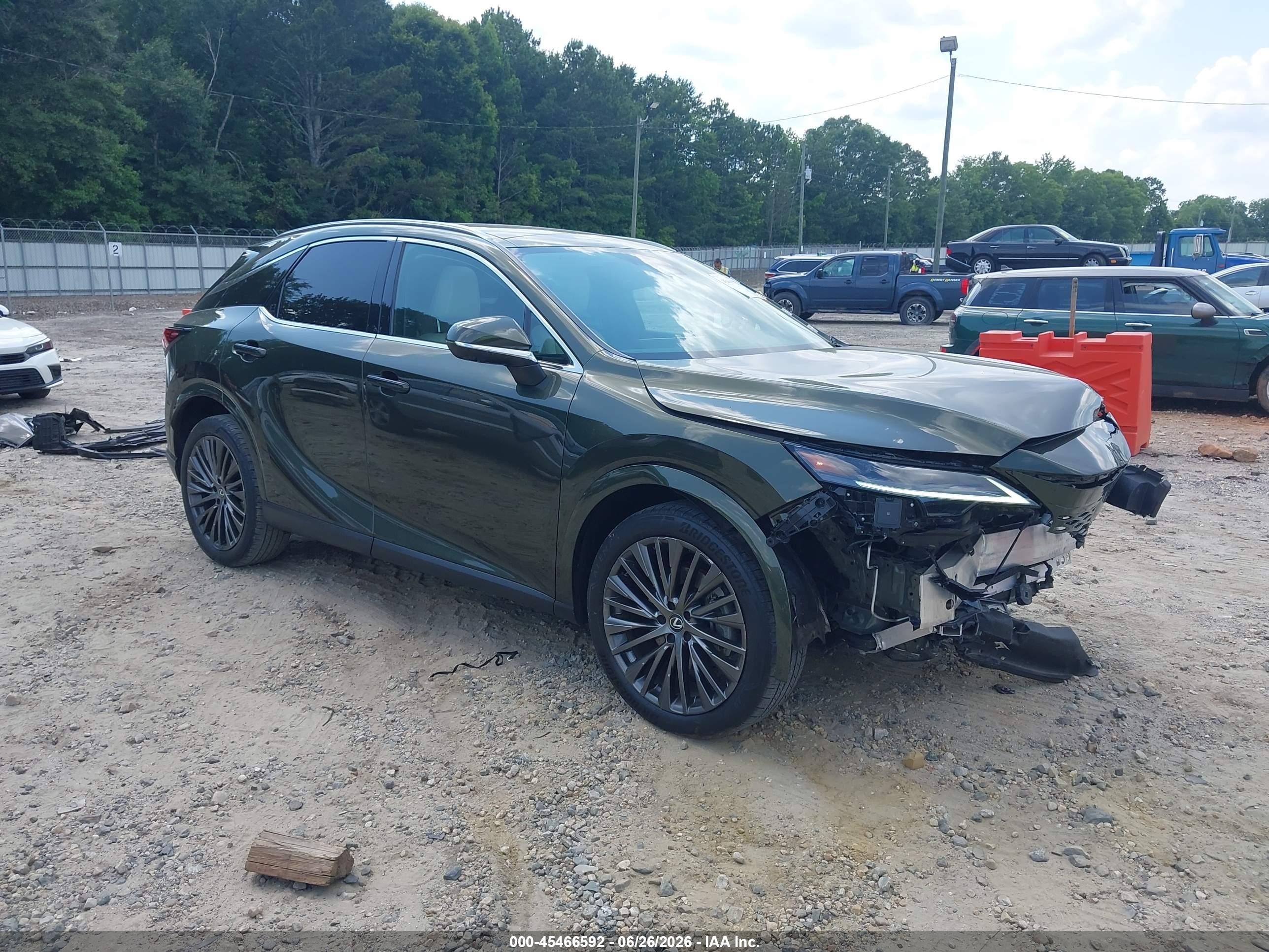 2025 Lexus RX 350h VIN 2T2BBMCA1SC074885 — IAAI salvage auction photo