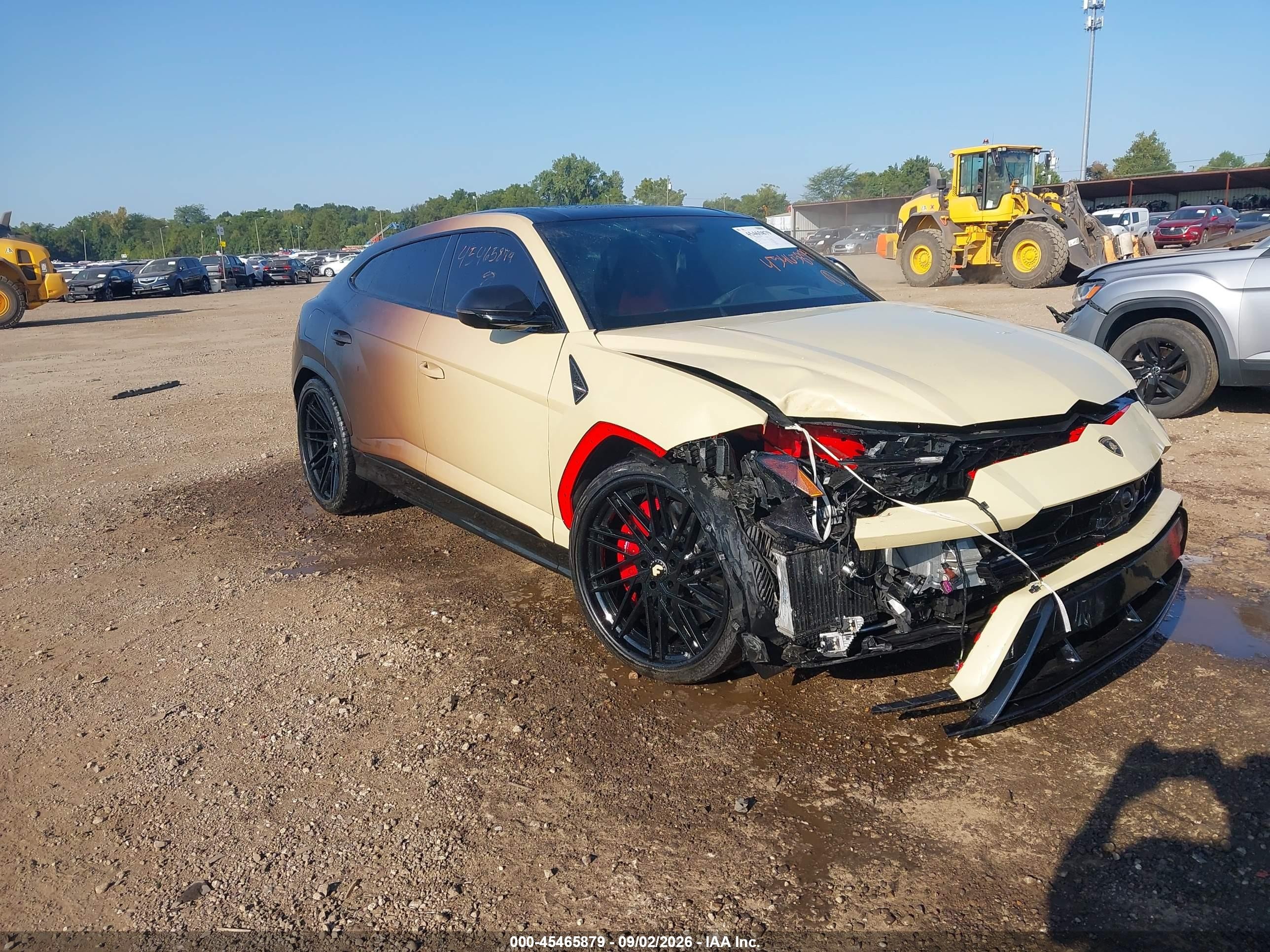2021 Lamborghini Urus VIN ZPBUA1ZL9MLA13750 — IAAI salvage auction photo