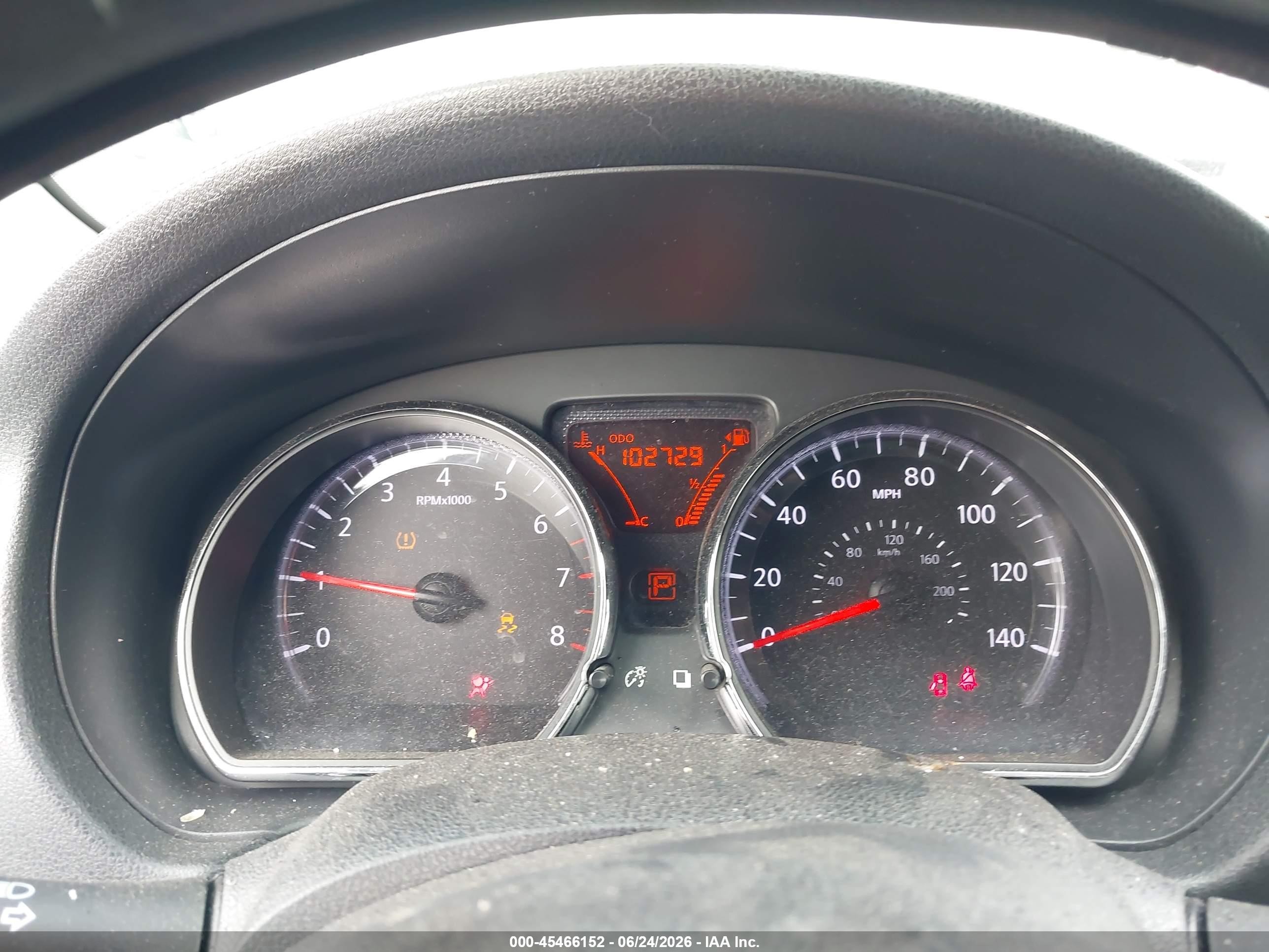 2014 Nissan Versa VIN 3N1CN7AP0EK458093 IAAI salvage auction — Normal Wear, Salvage (California), sold $475 on 2026-07-09 (photo 7)