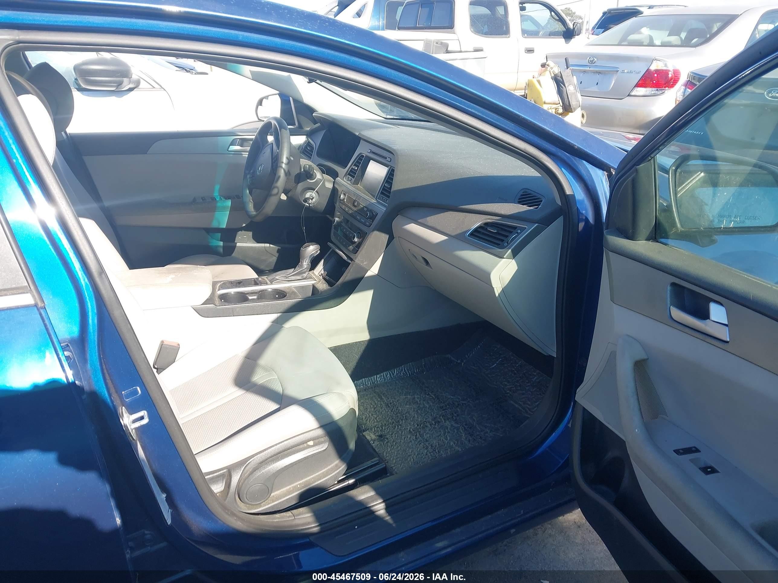 2016 Hyundai Sonata VIN 5NPE24AF3GH331341 IAAI salvage auction — Normal Wear, Clear - Dealer Only (California), sold $1,775 on 2026-07-06 (photo 5)