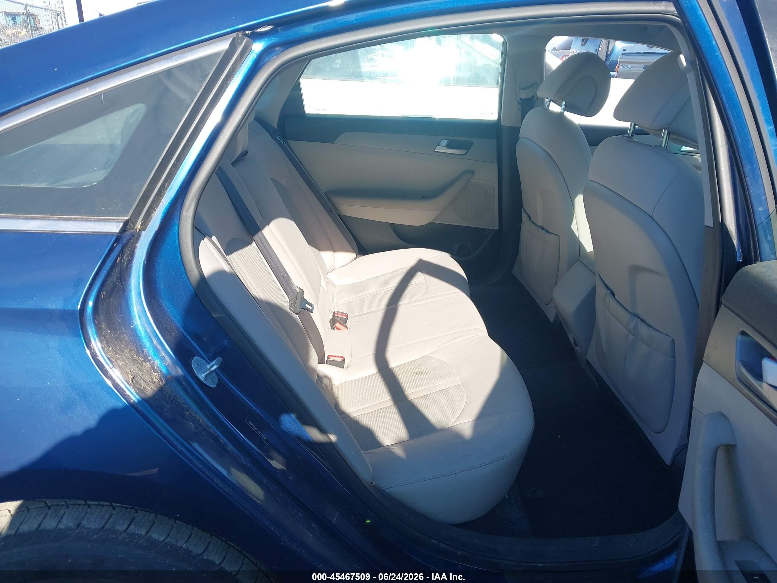 2016 Hyundai Sonata VIN 5NPE24AF3GH331341 IAAI salvage auction — Normal Wear, Clear - Dealer Only (California), sold $1,775 on 2026-07-06 (photo 8)