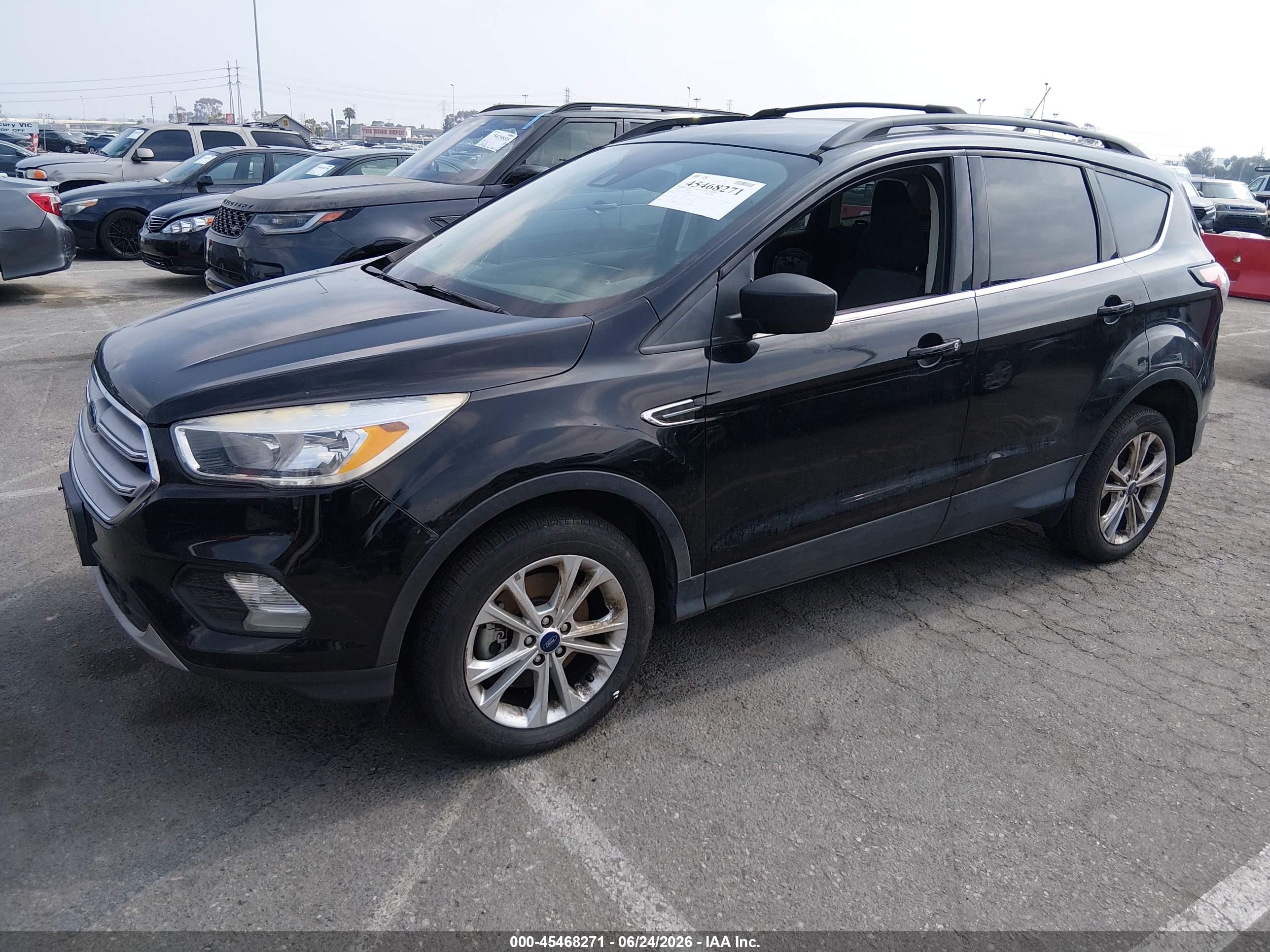 2018 Ford Escape VIN 1FMCU9GD4JUC88626 IAAI salvage auction — Normal Wear, Clear - Dealer Only (California), sold $900 on 2026-07-09 (photo 2)
