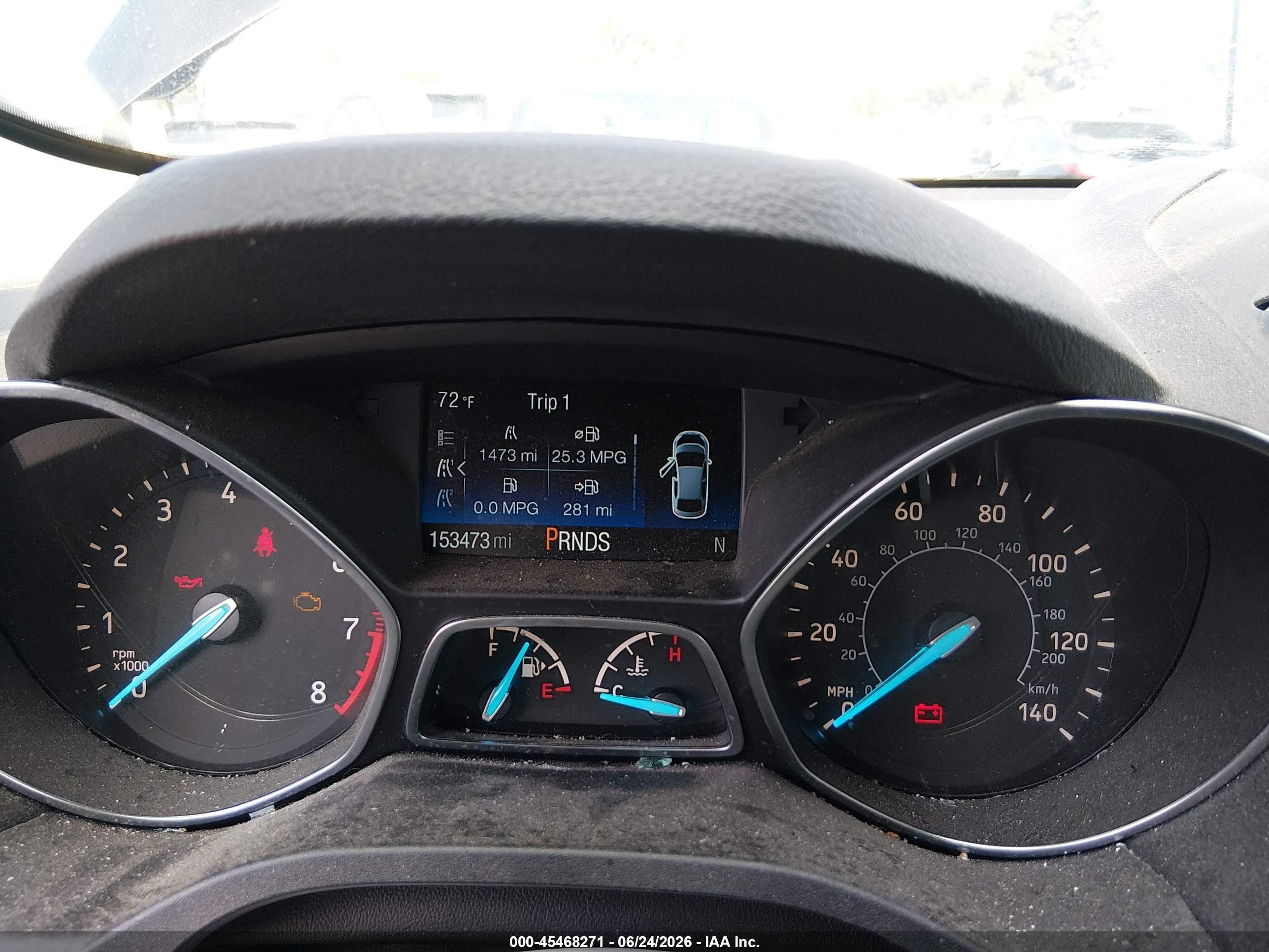 2018 Ford Escape VIN 1FMCU9GD4JUC88626 IAAI salvage auction — Normal Wear, Clear - Dealer Only (California), sold $900 on 2026-07-09 (photo 7)