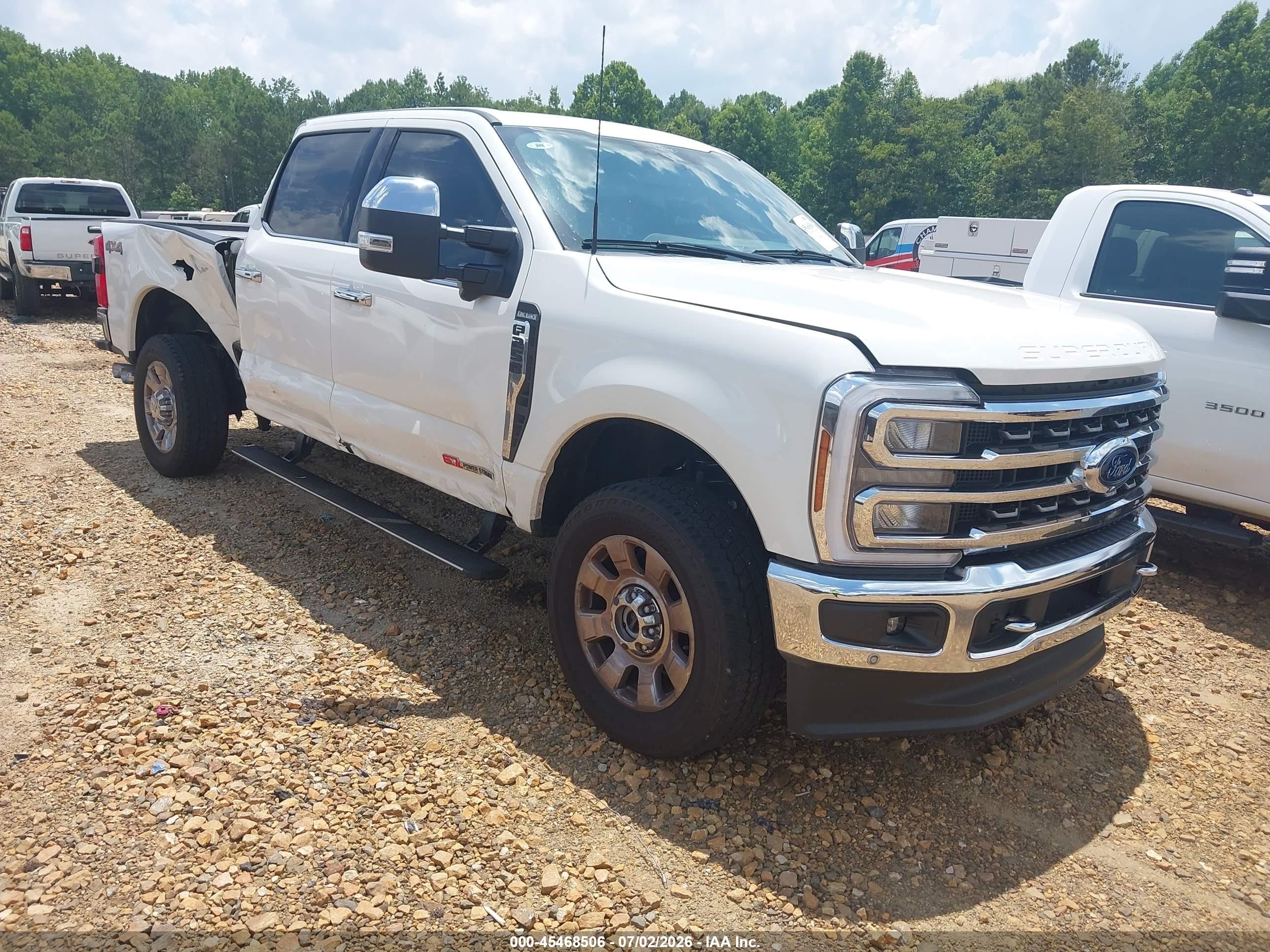 2024 Ford F-250 VIN 1FT8W2BM7RED79382 — IAAI salvage auction photo