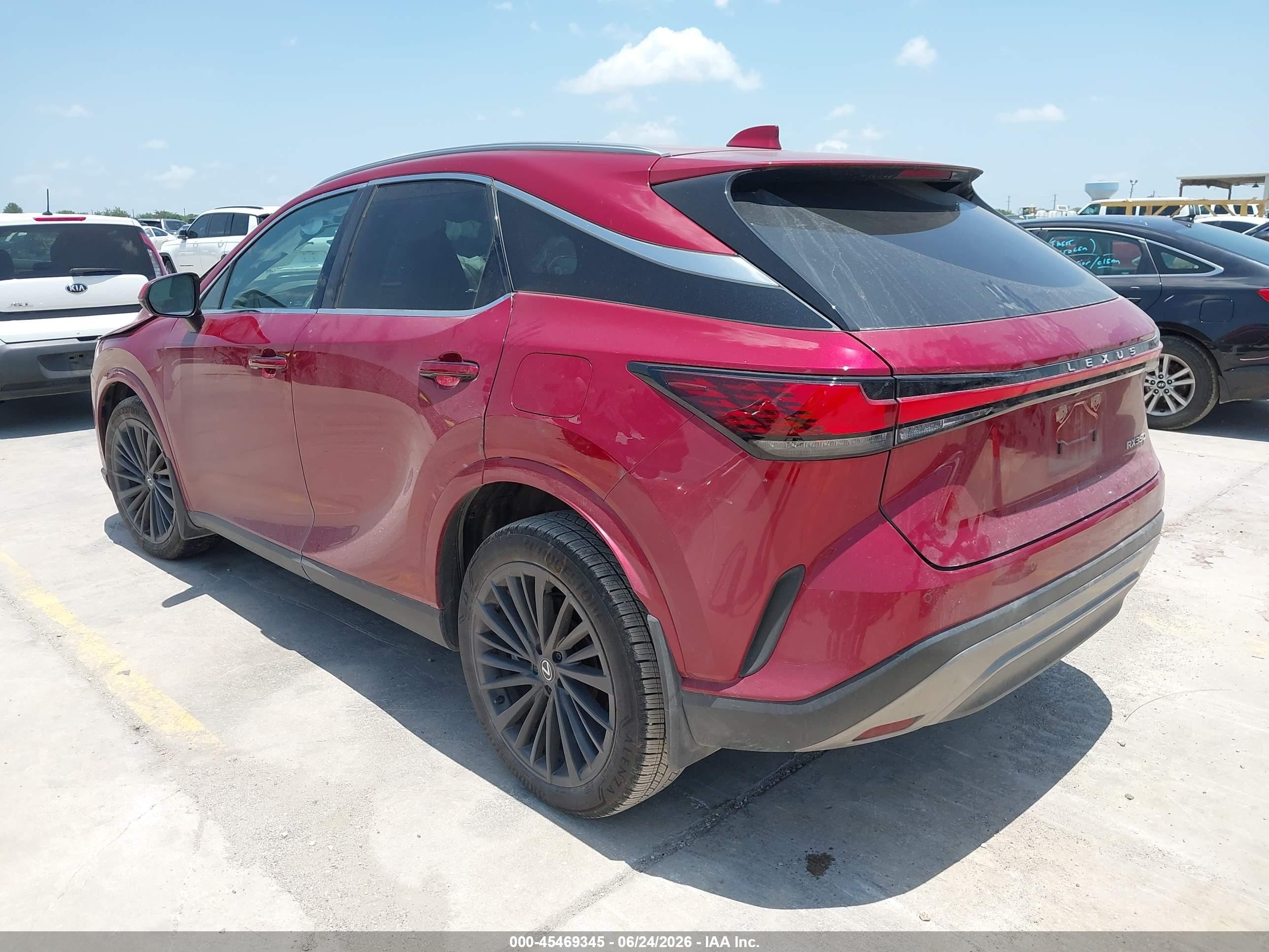 2024 Lexus Rx VIN 2T2BAMBA3RC051722 IAAI salvage auction — Unknown, Original (Texas), sold $19,250 on 2026-08-24 (photo 3)