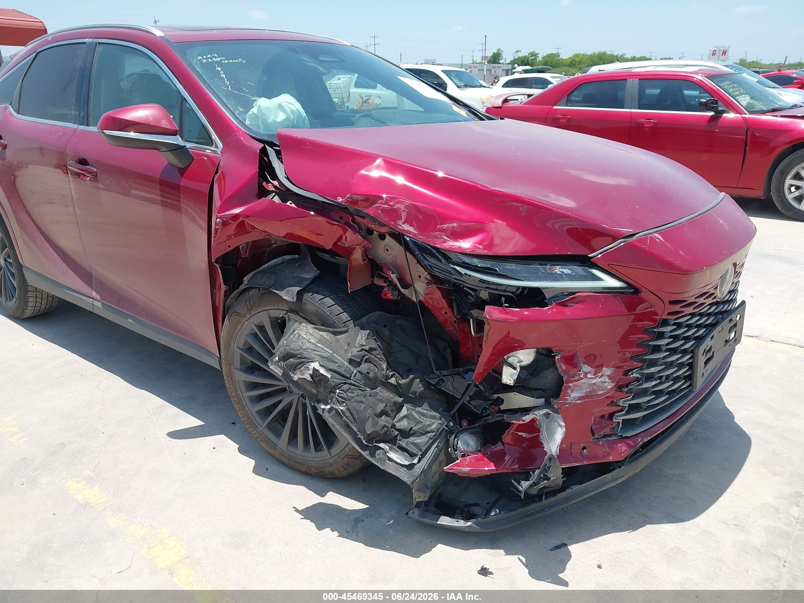 2024 Lexus Rx VIN 2T2BAMBA3RC051722 IAAI salvage auction — Unknown, Original (Texas), sold $19,250 on 2026-08-24 (photo 6)