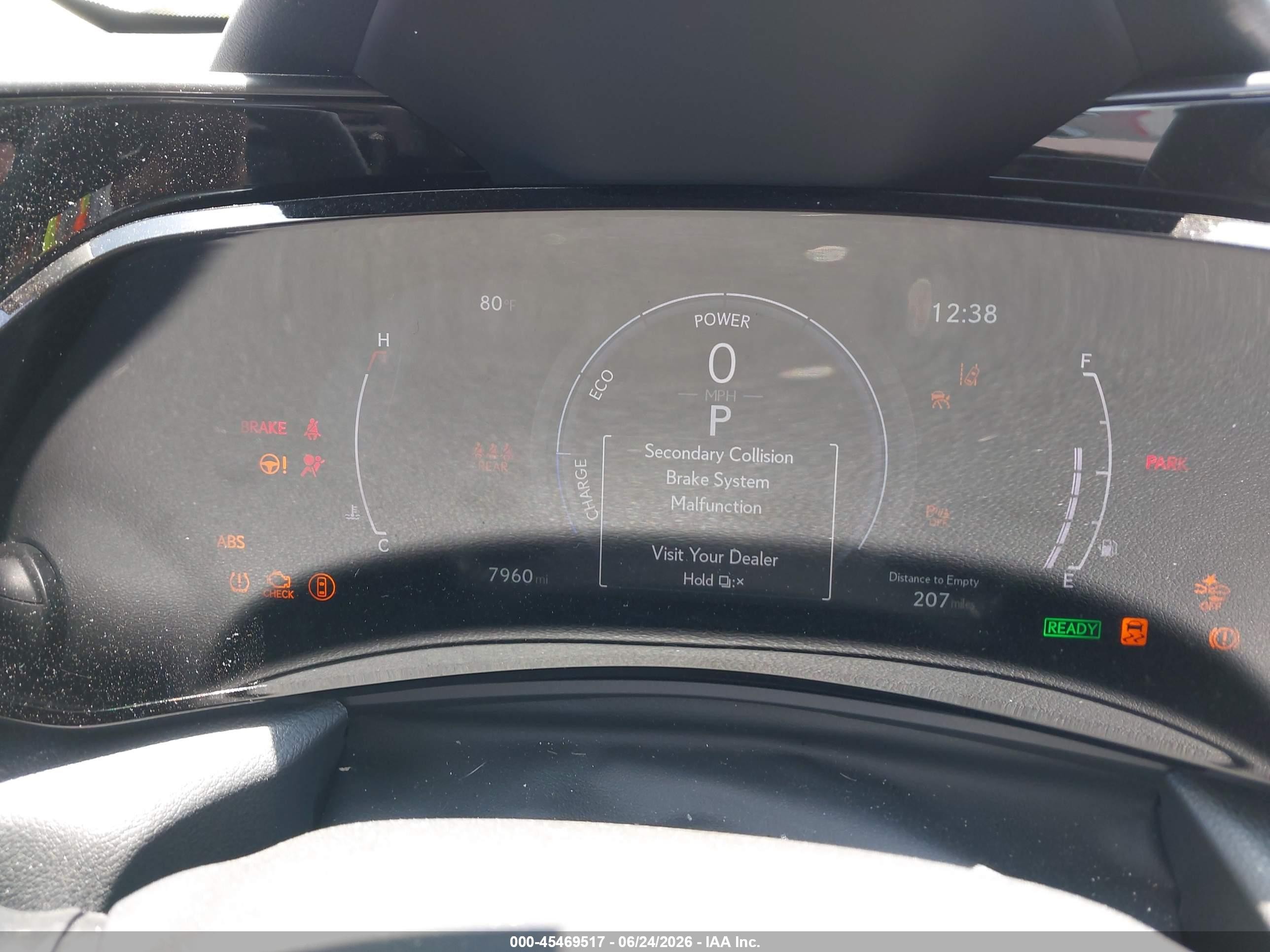2025 Lexus Nx VIN JTJGKCEZ1S2060178 IAAI salvage auction — Unknown, Salvage (California), sold $21,075 on 2026-08-10 (photo 7)