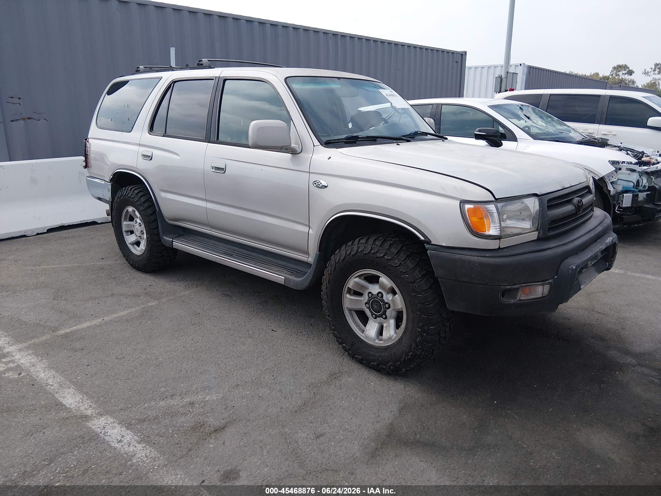 1999 Toyota 4Runner VIN JT3GN86R5X0109766 IAAI salvage auction — Normal Wear, Clear - Dealer Only (California), sold $2,275 on 2026-07-06 (photo 1)