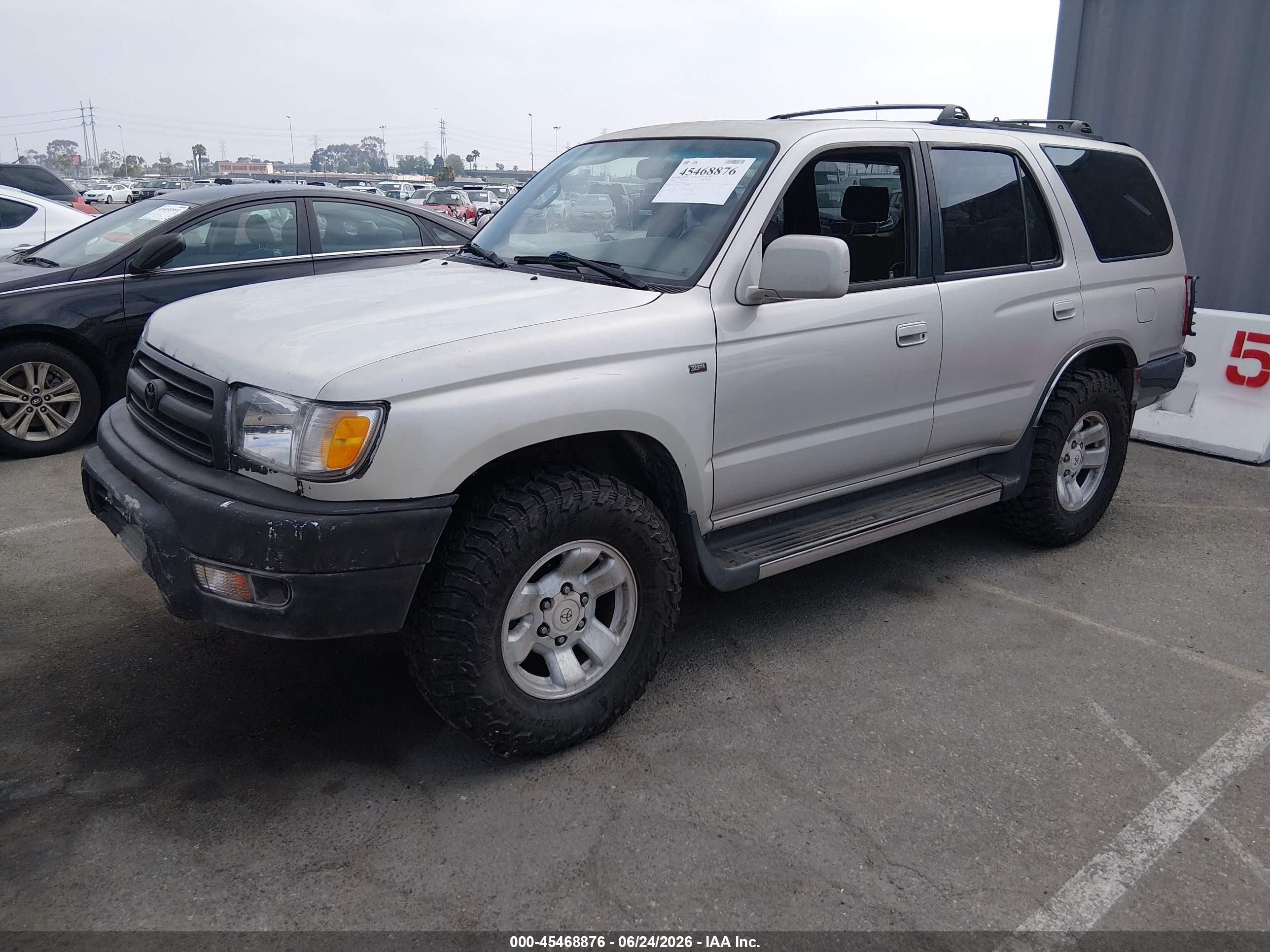 1999 Toyota 4Runner VIN JT3GN86R5X0109766 IAAI salvage auction — Normal Wear, Clear - Dealer Only (California), sold $2,275 on 2026-07-06 (photo 2)