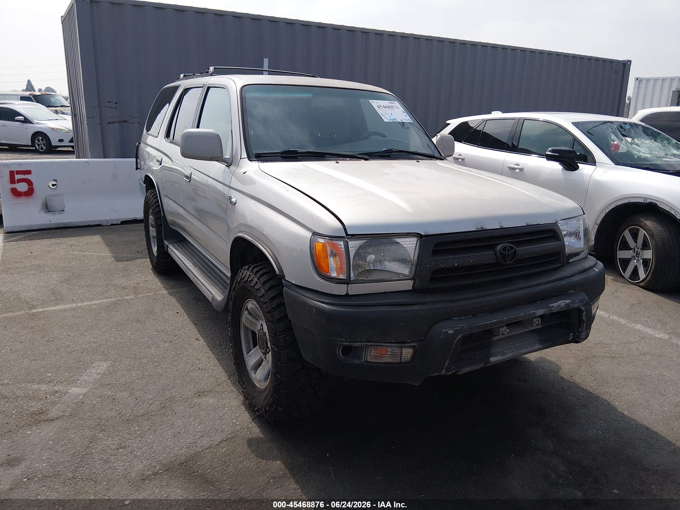 1999 Toyota 4Runner VIN JT3GN86R5X0109766 IAAI salvage auction — Normal Wear, Clear - Dealer Only (California), sold $2,275 on 2026-07-06 (photo 6)