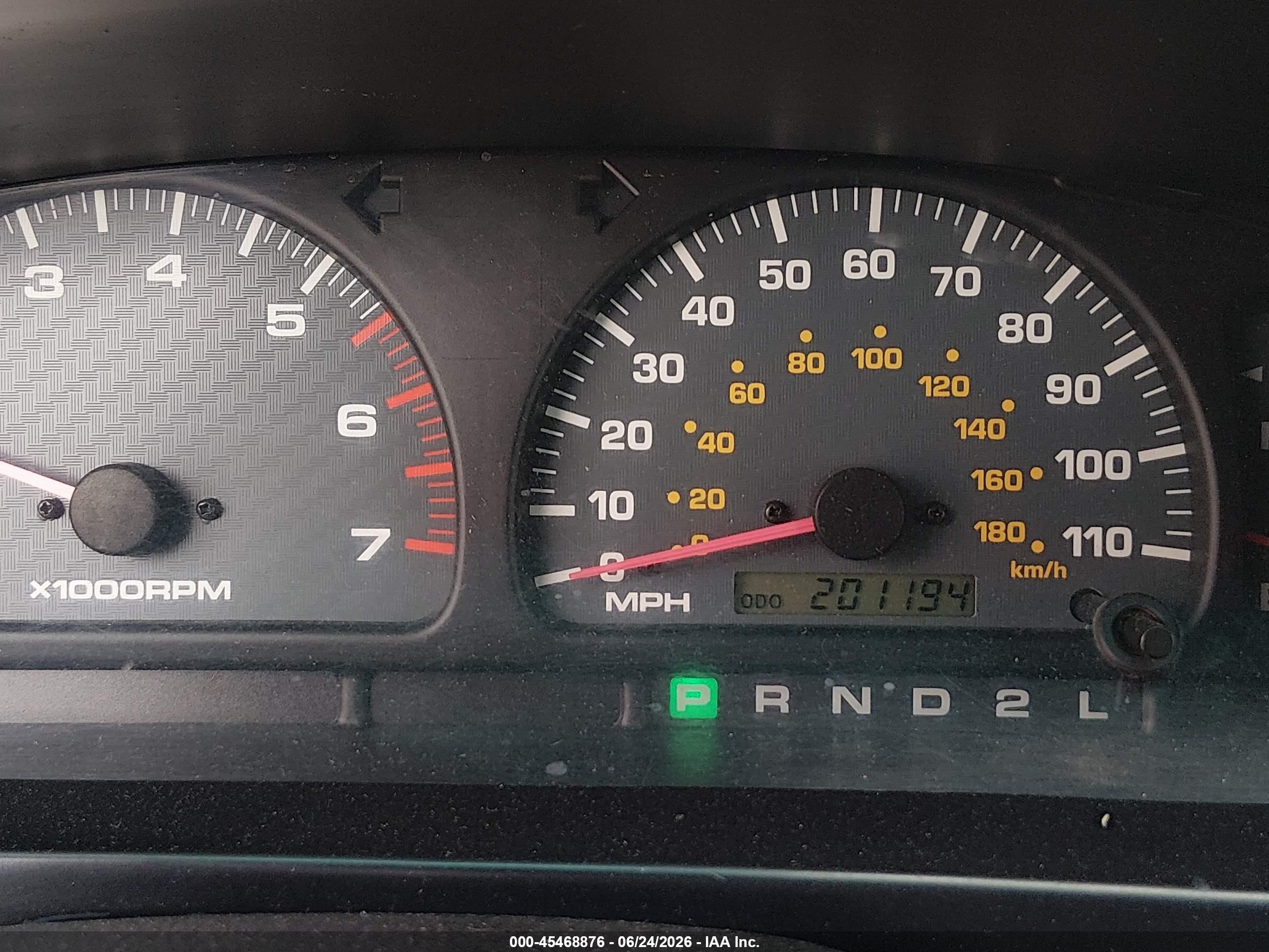1999 Toyota 4Runner VIN JT3GN86R5X0109766 IAAI salvage auction — Normal Wear, Clear - Dealer Only (California), sold $2,275 on 2026-07-06 (photo 7)