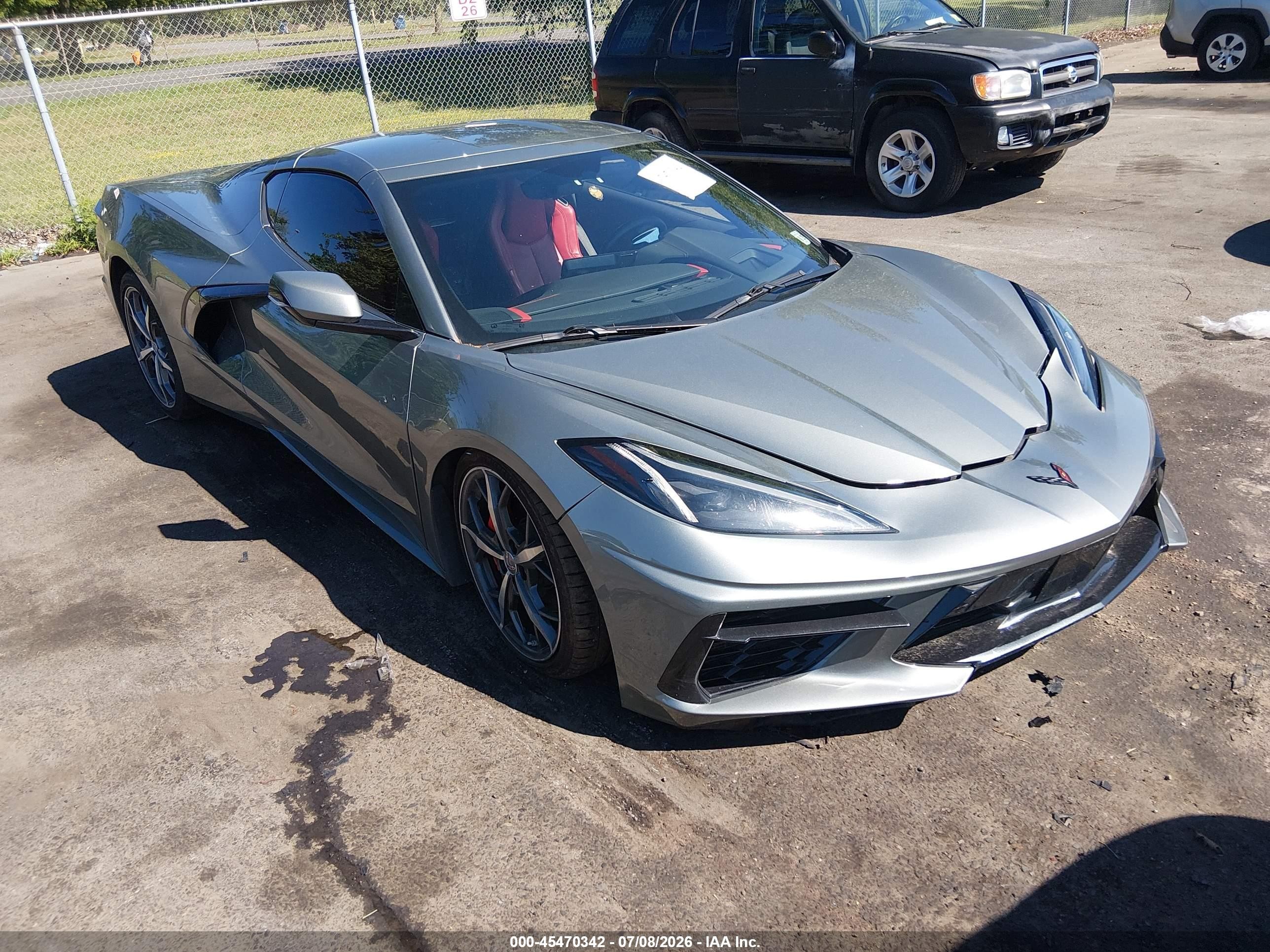 2023 Chevrolet Corvette Stingray VIN 1G1YB2D45P5138256 — IAAI salvage auction photo