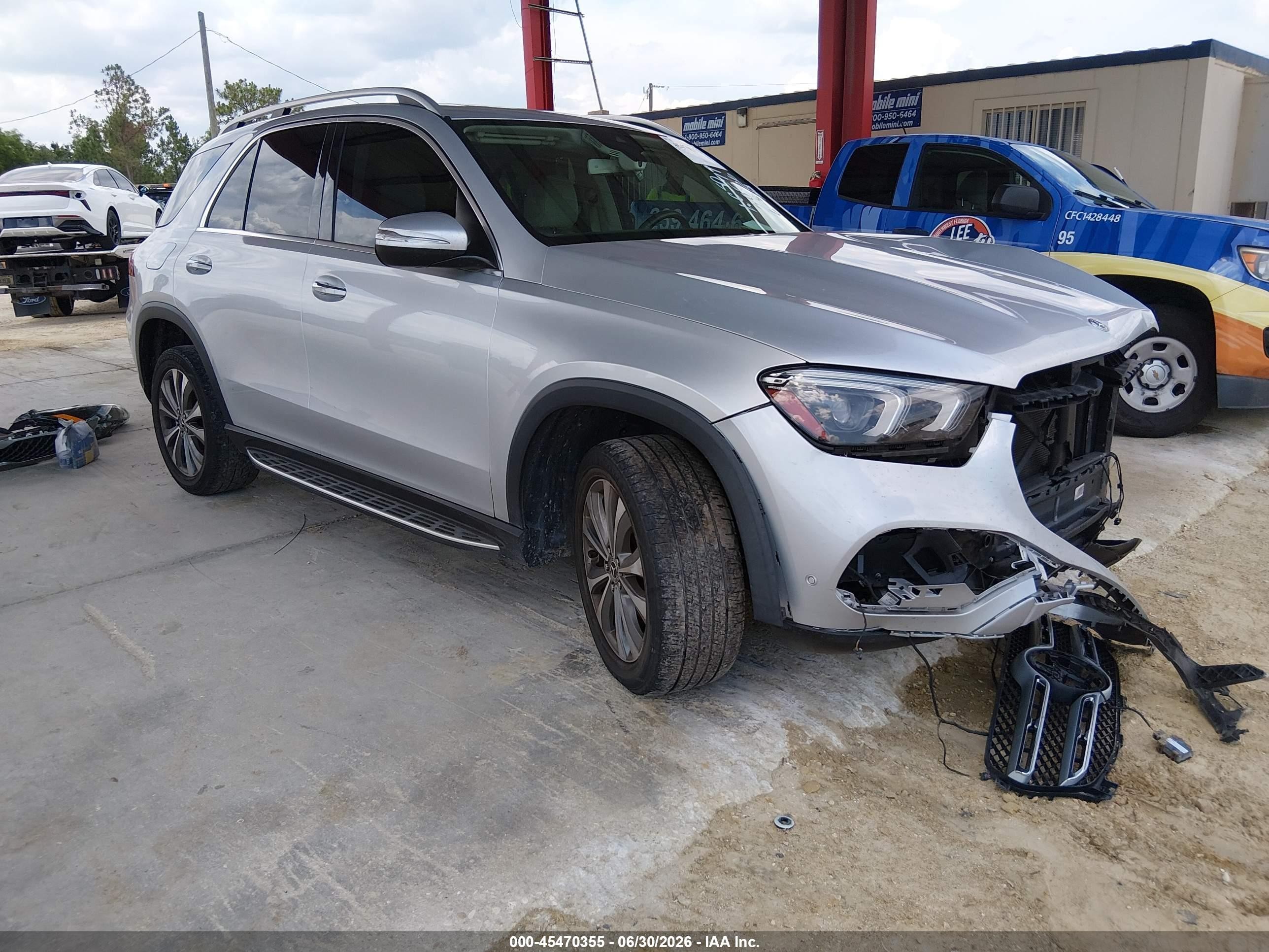 2020 Mercedes-Benz GLE-Class VIN 4JGFB4KE5LA050309 — IAAI salvage auction photo
