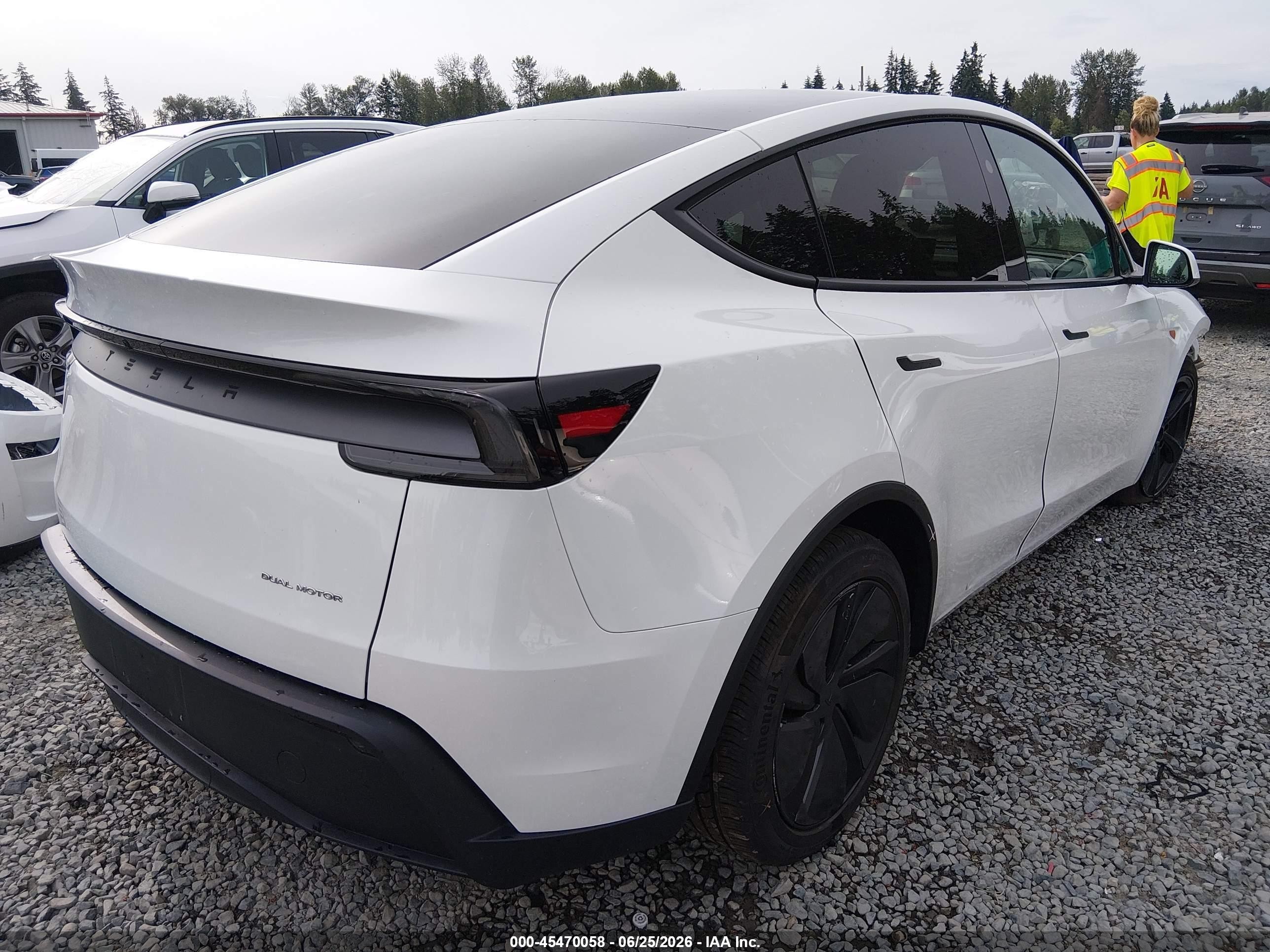 2026 Tesla Model Y VIN 7SAYGDEE8TF426294 IAAI salvage auction — Front End, Bill Of Sale (Washington), sold $21,100 on 2026-09-12 (photo 4)