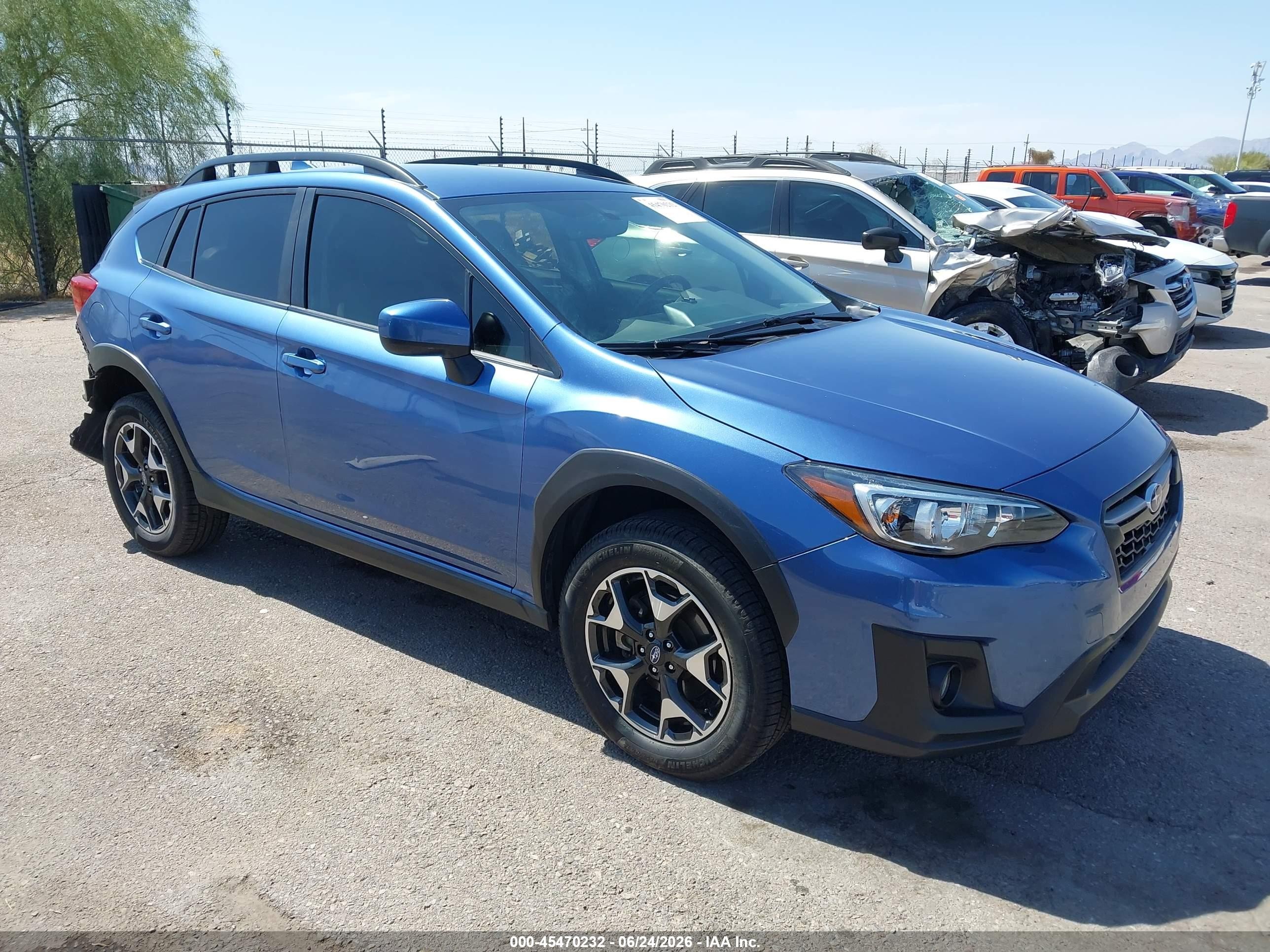 2019 Subaru Crosstrek VIN JF2GTACCXKH325701 IAAI salvage auction — Rear End, Salvage (Arizona), sold $5,000 on 2026-07-09 (photo 1)