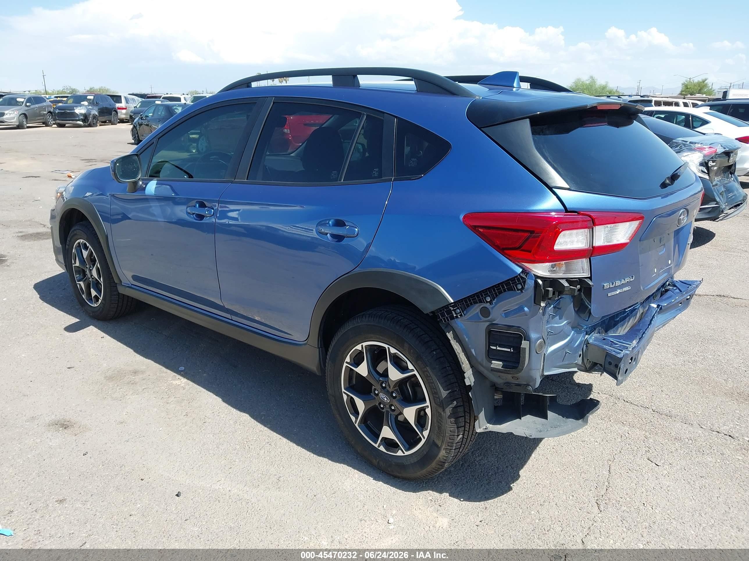 2019 Subaru Crosstrek VIN JF2GTACCXKH325701 IAAI salvage auction — Rear End, Salvage (Arizona), sold $5,000 on 2026-07-09 (photo 3)