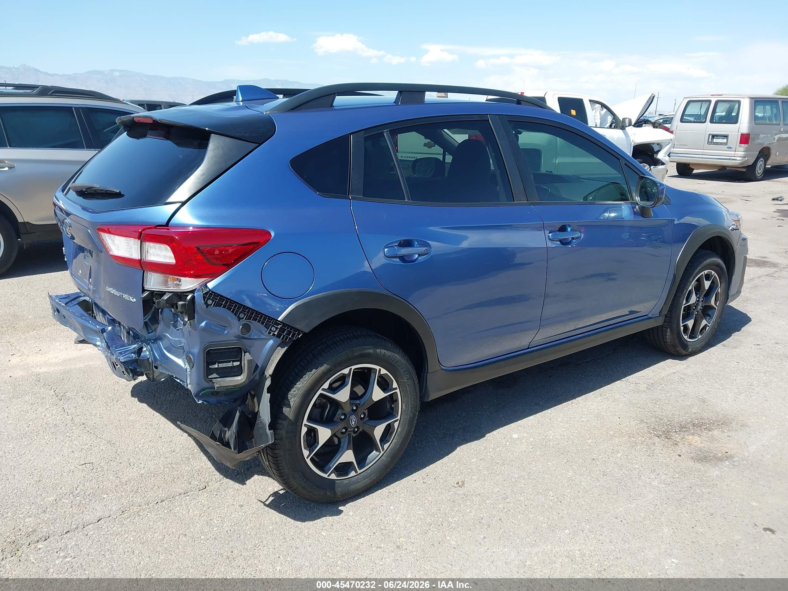 2019 Subaru Crosstrek VIN JF2GTACCXKH325701 IAAI salvage auction — Rear End, Salvage (Arizona), sold $5,000 on 2026-07-09 (photo 4)