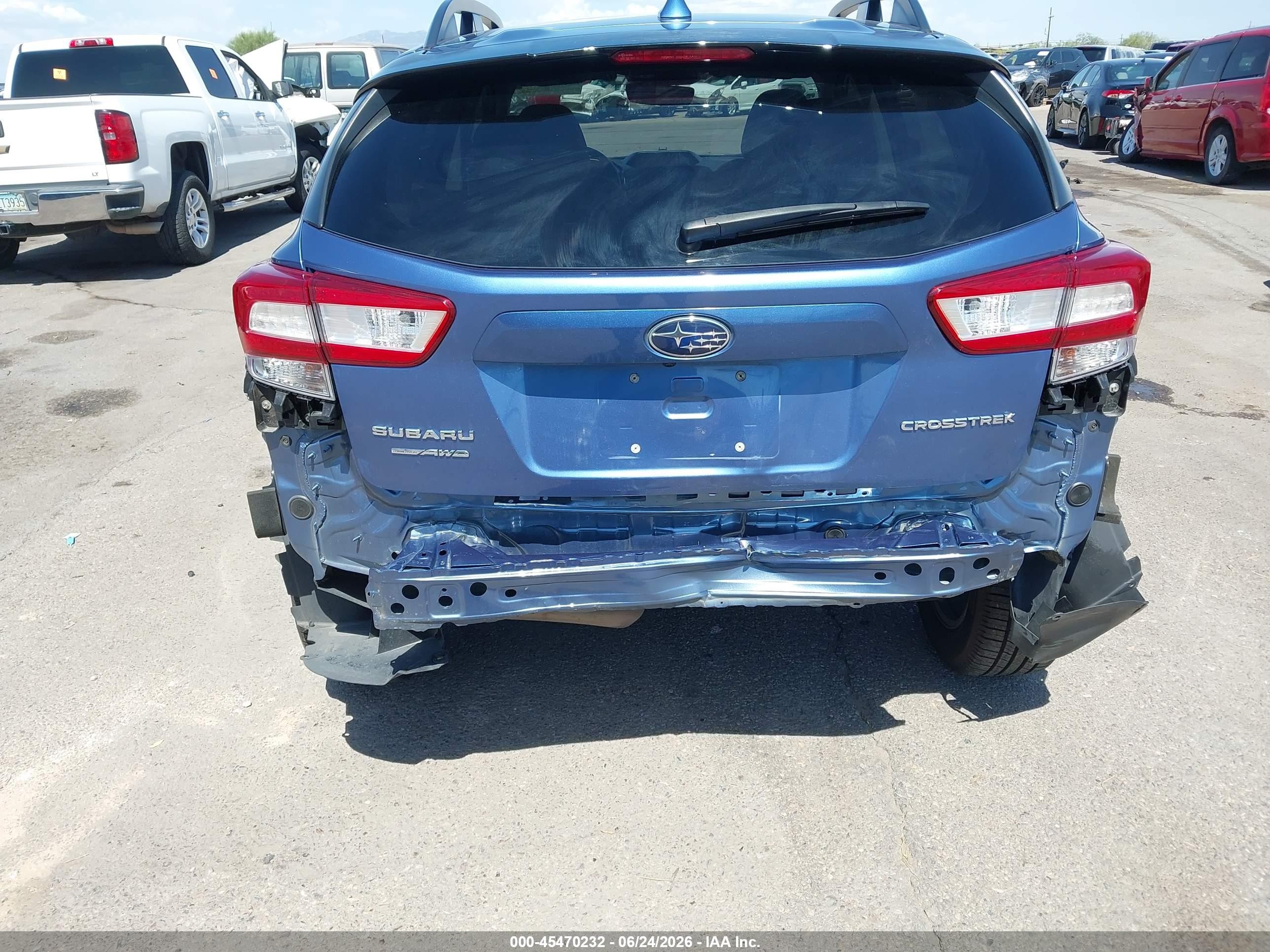 2019 Subaru Crosstrek VIN JF2GTACCXKH325701 IAAI salvage auction — Rear End, Salvage (Arizona), sold $5,000 on 2026-07-09 (photo 6)