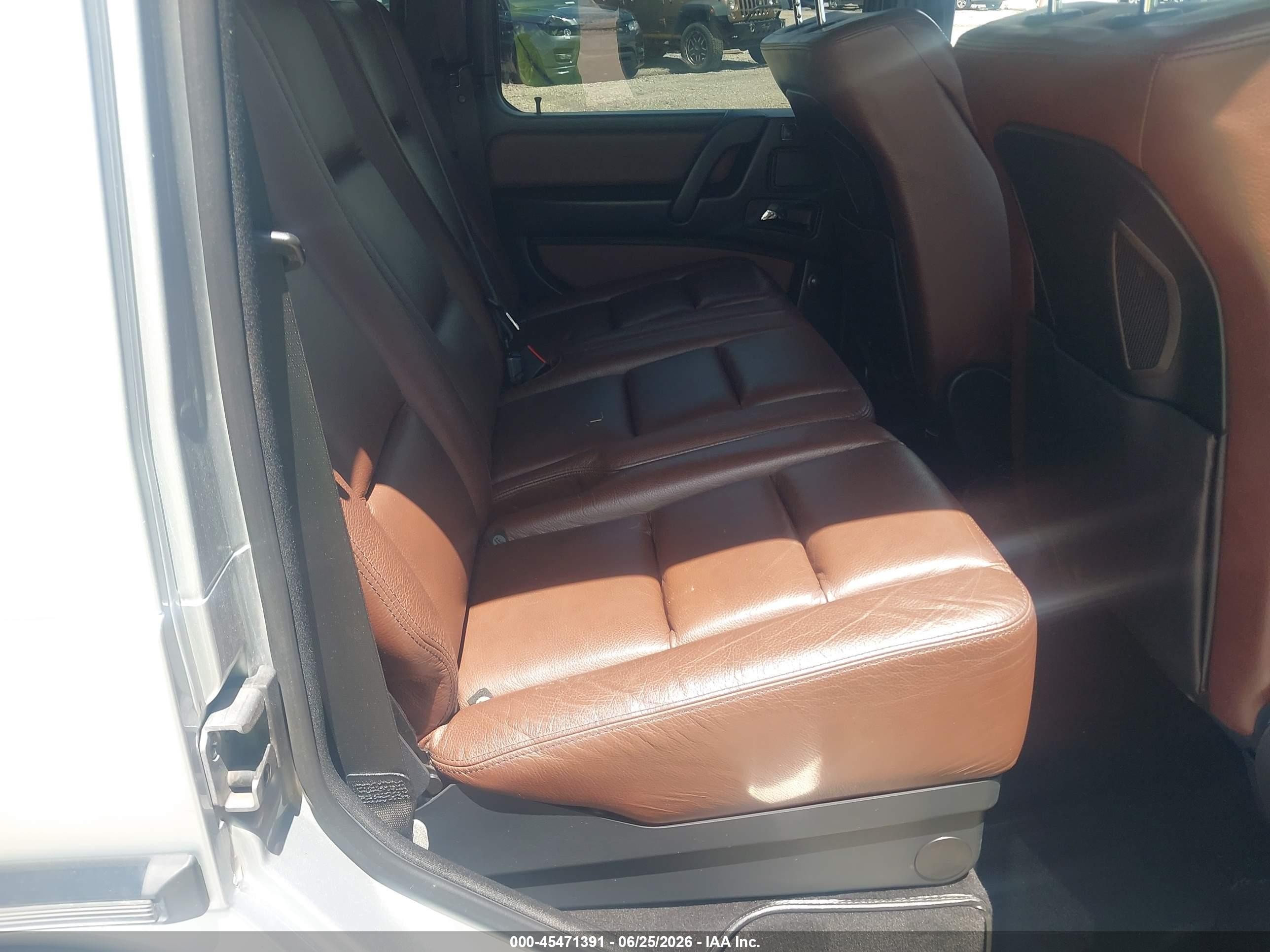 2017 Mercedes-Benz G-Class VIN WDCYC3KF9HX275604 IAAI salvage auction — Front End, Salvage (Illinois), sold $23,500 on 2026-08-23 (photo 8)