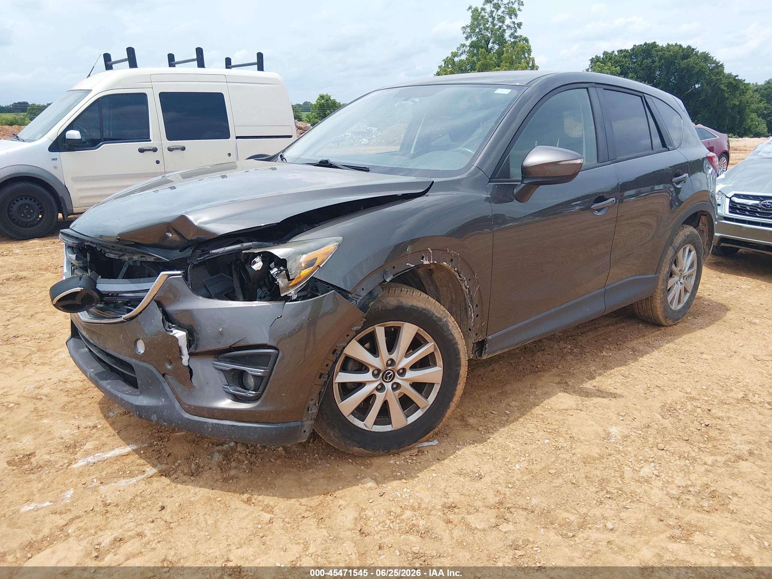 2016 Mazda Cx-5 VIN JM3KE2CY2G0809508 IAAI salvage auction — Front End, Salvage (Missouri), sold $2,700 on 2026-09-14 (photo 2)