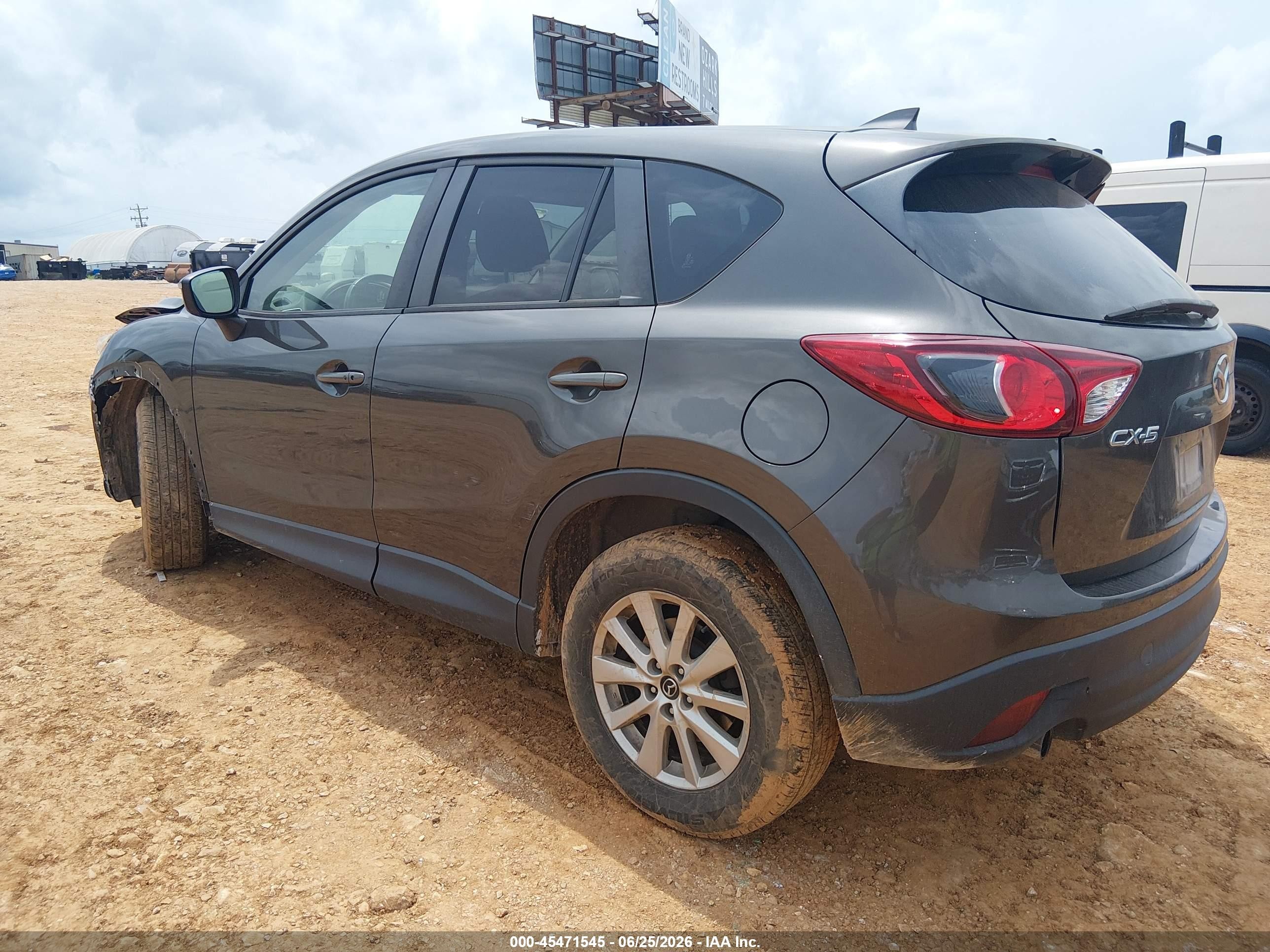 2016 Mazda Cx-5 VIN JM3KE2CY2G0809508 IAAI salvage auction — Front End, Salvage (Missouri), sold $2,700 on 2026-09-14 (photo 3)