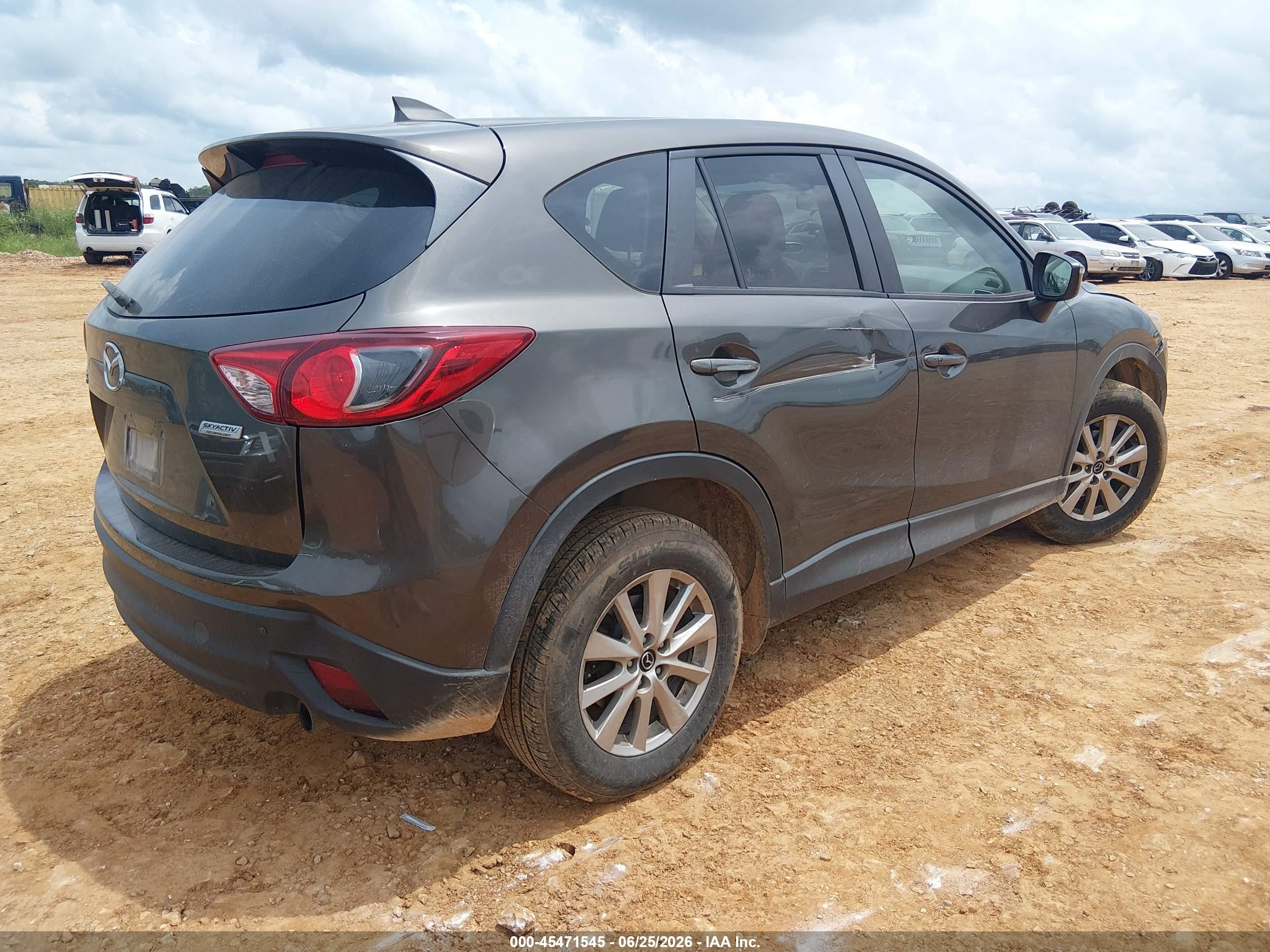 2016 Mazda Cx-5 VIN JM3KE2CY2G0809508 IAAI salvage auction — Front End, Salvage (Missouri), sold $2,700 on 2026-09-14 (photo 4)
