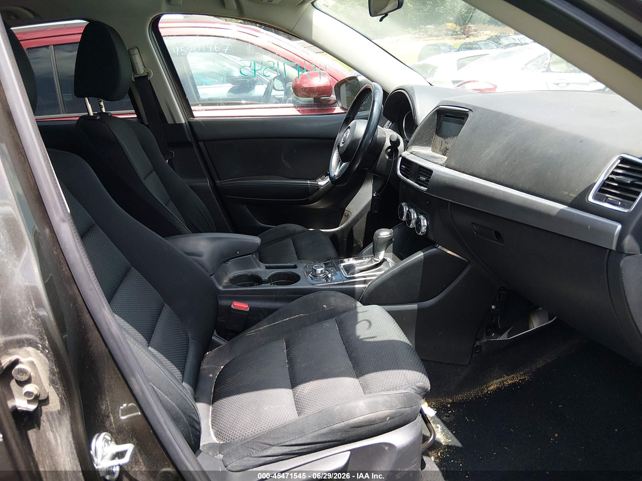 2016 Mazda Cx-5 VIN JM3KE2CY2G0809508 IAAI salvage auction — Front End, Salvage (Missouri), sold $2,700 on 2026-09-14 (photo 5)