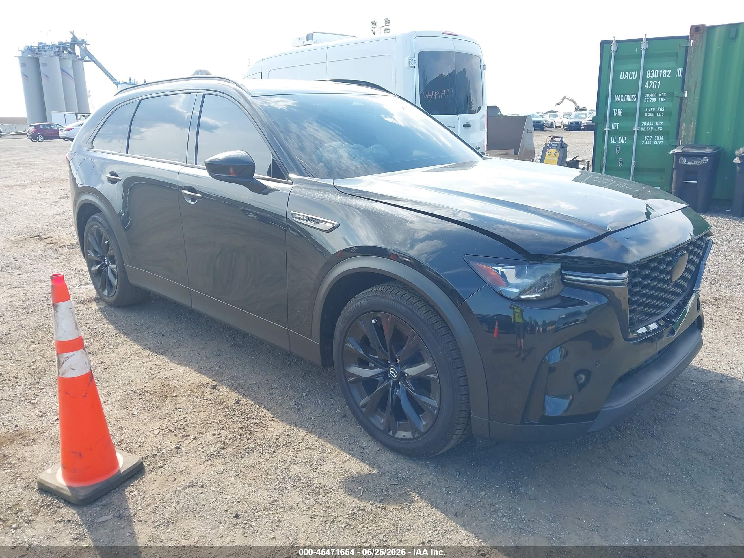2025 Mazda CX-90 VIN JM3KKCHA3S1248247 — IAAI salvage auction photo