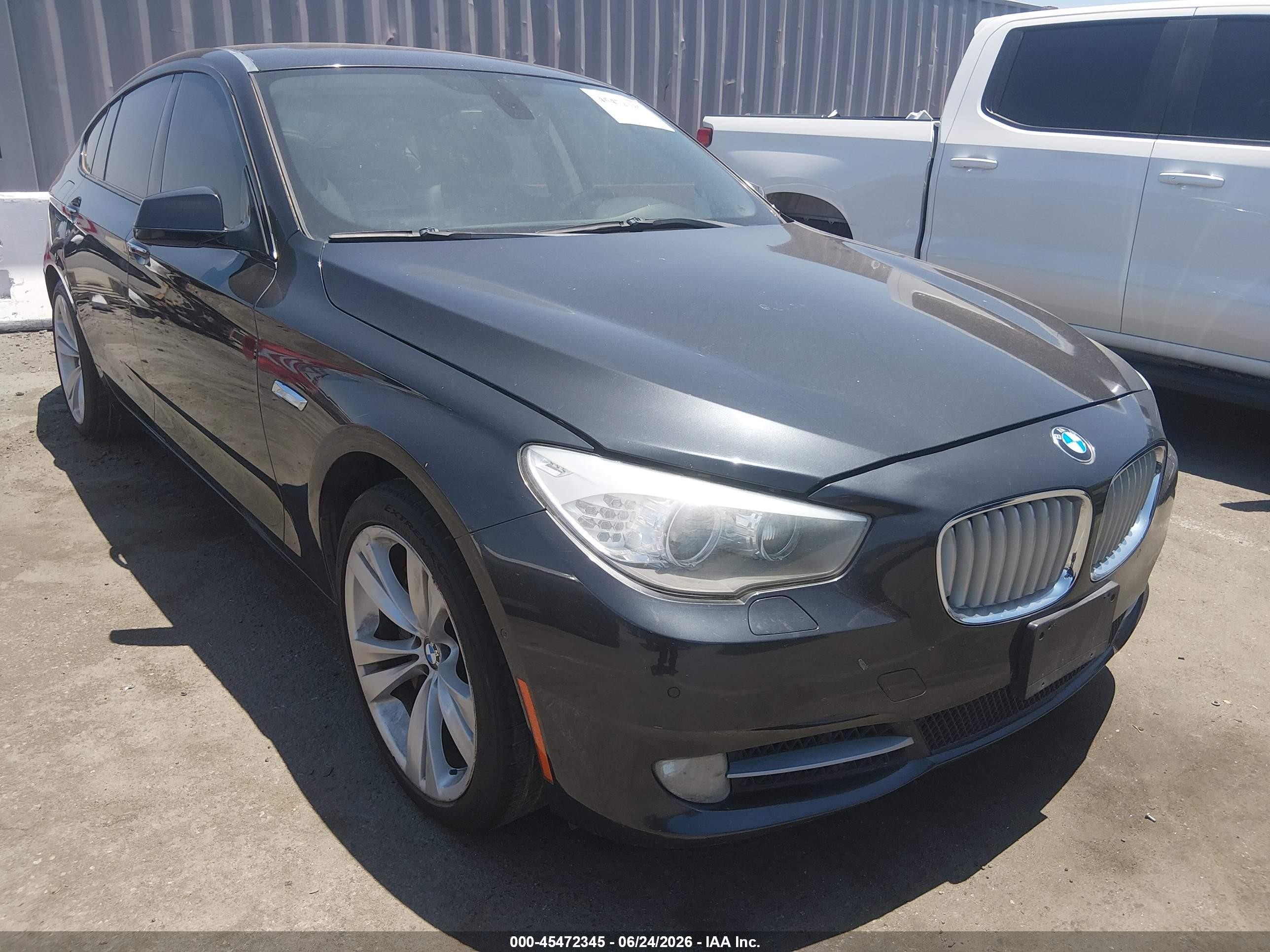 2011 BMW 5 Series VIN WBASN4C57BC210005 IAAI salvage auction — Normal Wear, Clear (Texas), sold $1,100 on 2026-07-09 (photo 1)