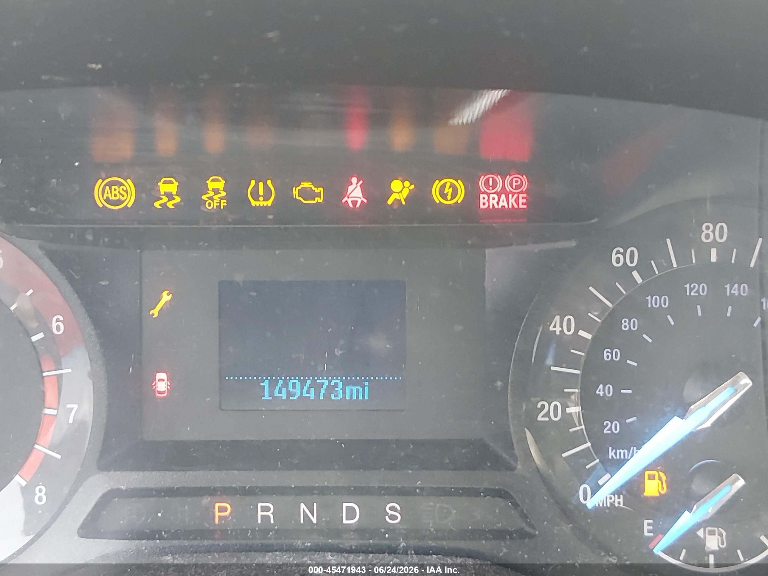 2016 Ford Fusion VIN 3FA6P0G73GR165985 IAAI salvage auction — Normal Wear, Clear - Dealer Only (California), sold $1,000 on 2026-07-09 (photo 7)