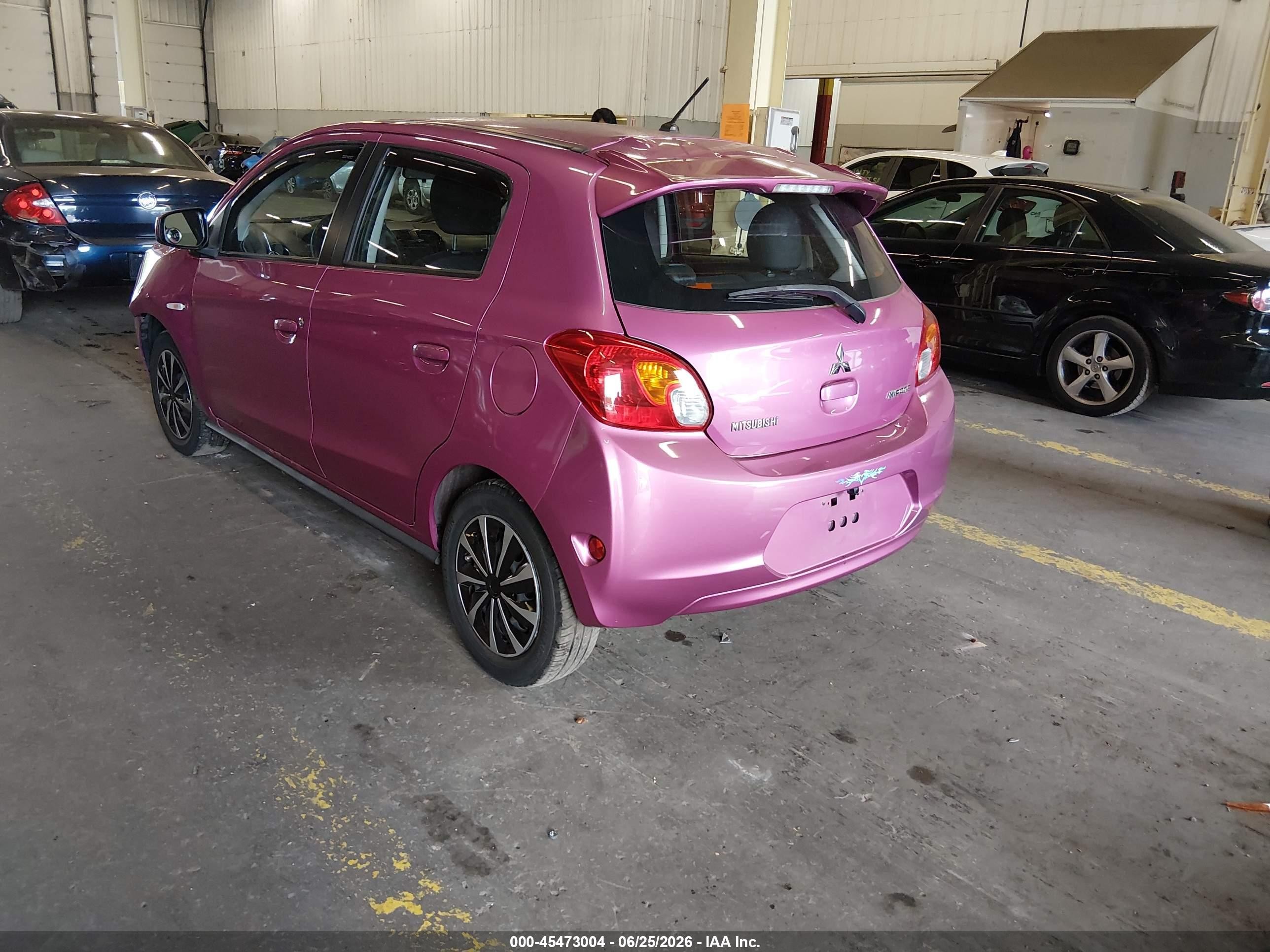 2015 Mitsubishi Mirage VIN ML32A3HJ3FH035505 IAAI salvage auction — Front End, Salvage (Oregon), sold $650 on 2026-09-06 (photo 3)