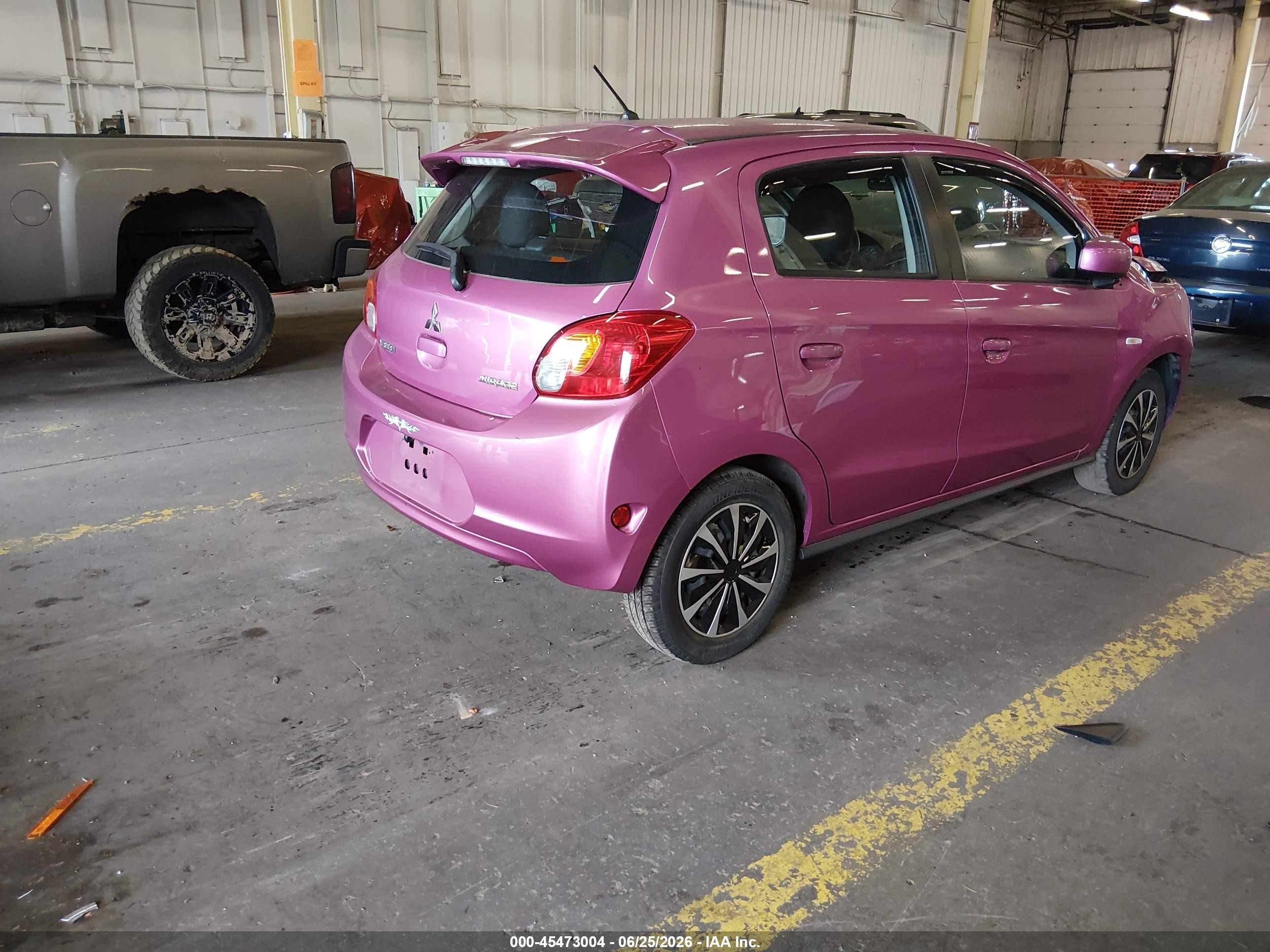 2015 Mitsubishi Mirage VIN ML32A3HJ3FH035505 IAAI salvage auction — Front End, Salvage (Oregon), sold $650 on 2026-09-06 (photo 4)