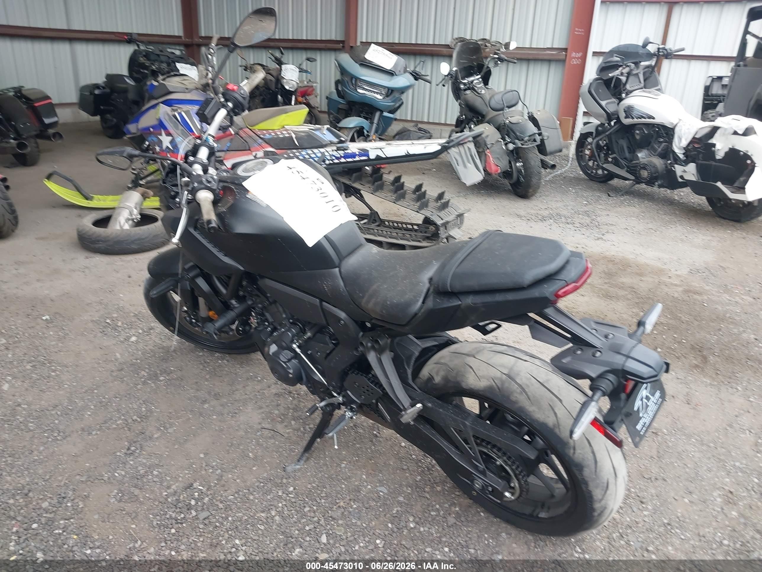 2026 Yamaha VIN JYARM48E0TA005339 IAAI salvage auction — Front End, Bill Of Sale (Washington), sold $2,850 on 2026-09-02 (photo 3)