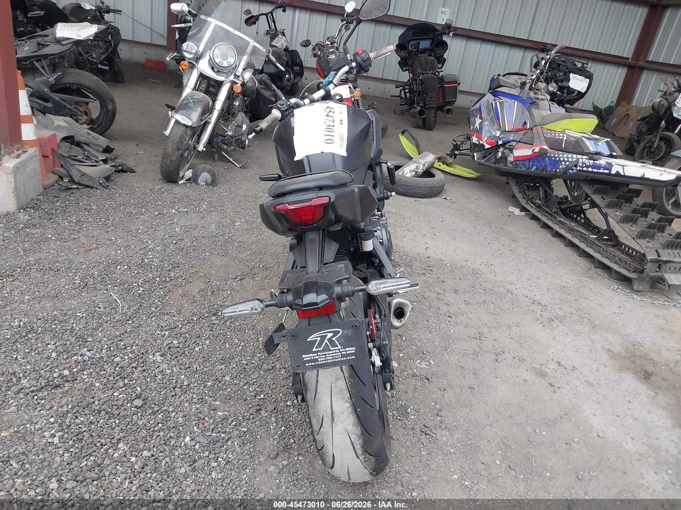2026 Yamaha VIN JYARM48E0TA005339 IAAI salvage auction — Front End, Bill Of Sale (Washington), sold $2,850 on 2026-09-02 (photo 6)