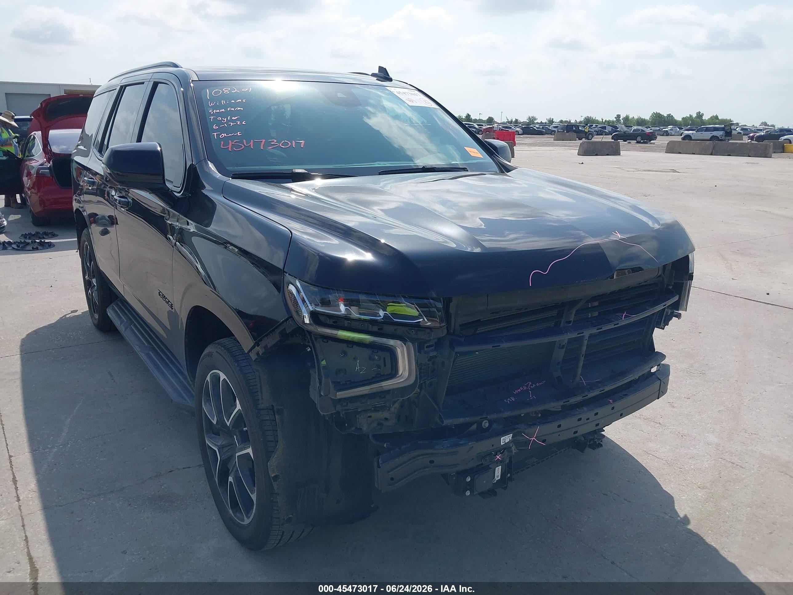 2023 Chevrolet Tahoe VIN 1GNSCRKD3PR549368 — IAAI salvage auction photo