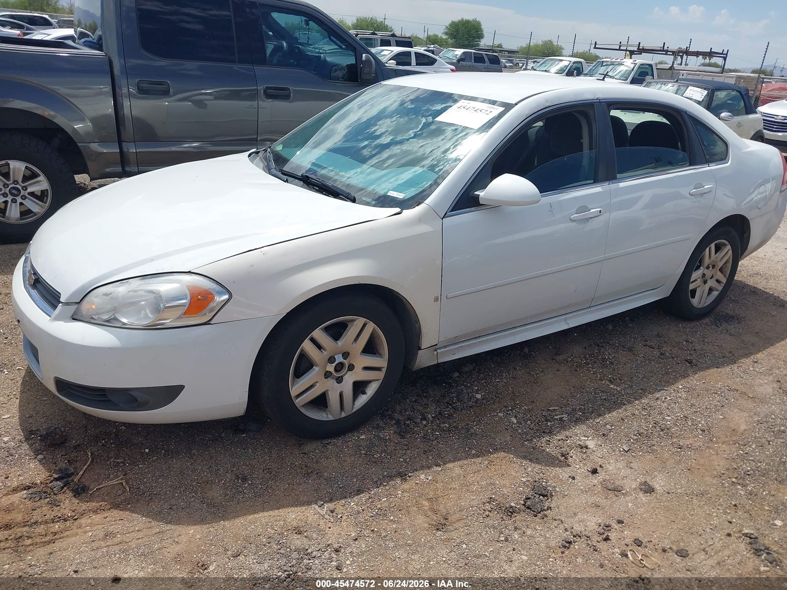 2011 Chevrolet Impala VIN 2G1WG5EK4B1305479 IAAI salvage auction — Normal Wear, Clear-Dealer Only (Arizona), sold $225 on 2026-07-02 (photo 2)